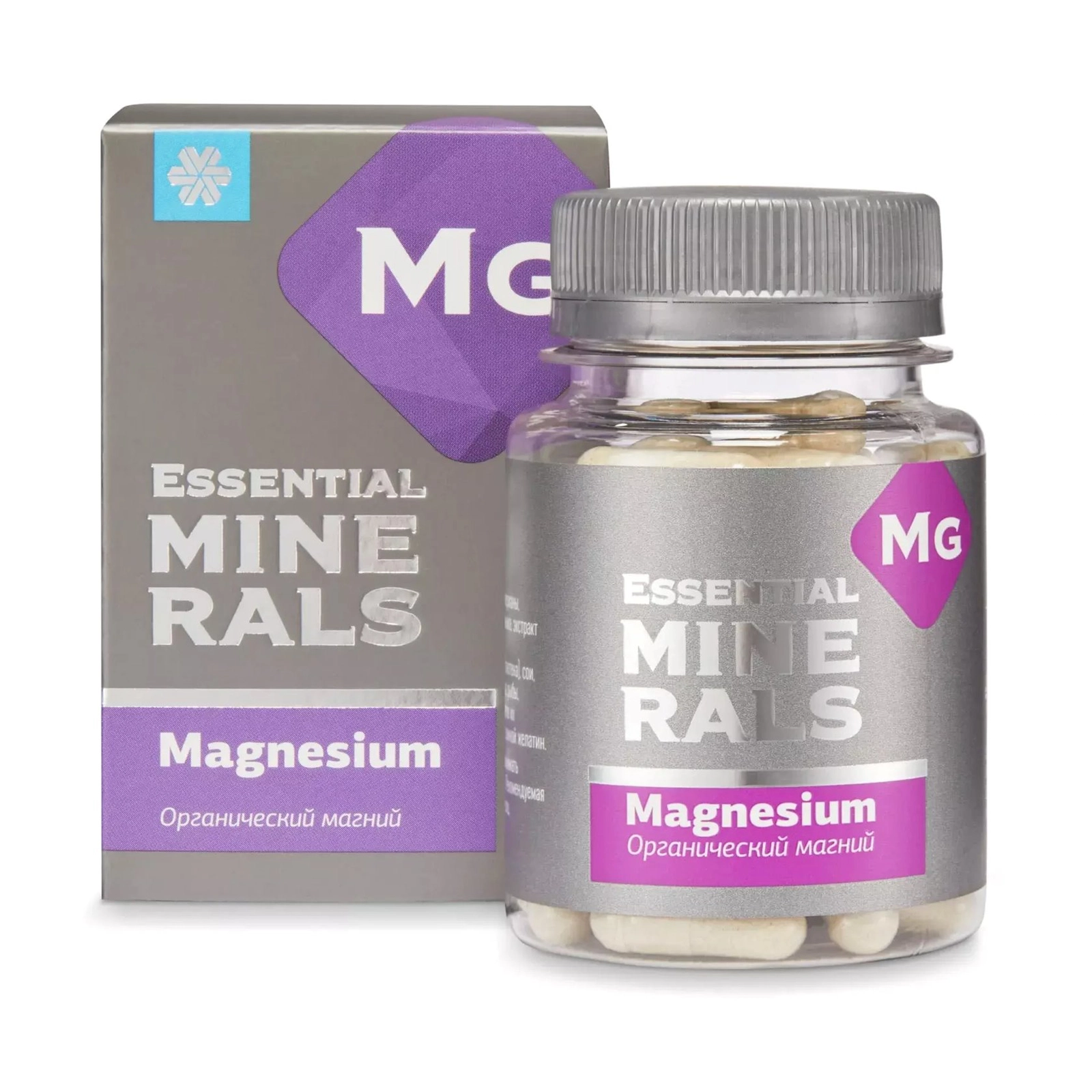 Bioloji aktiv əlavə Siberian Wellness Essential Minerals Magnesium 60 əd
