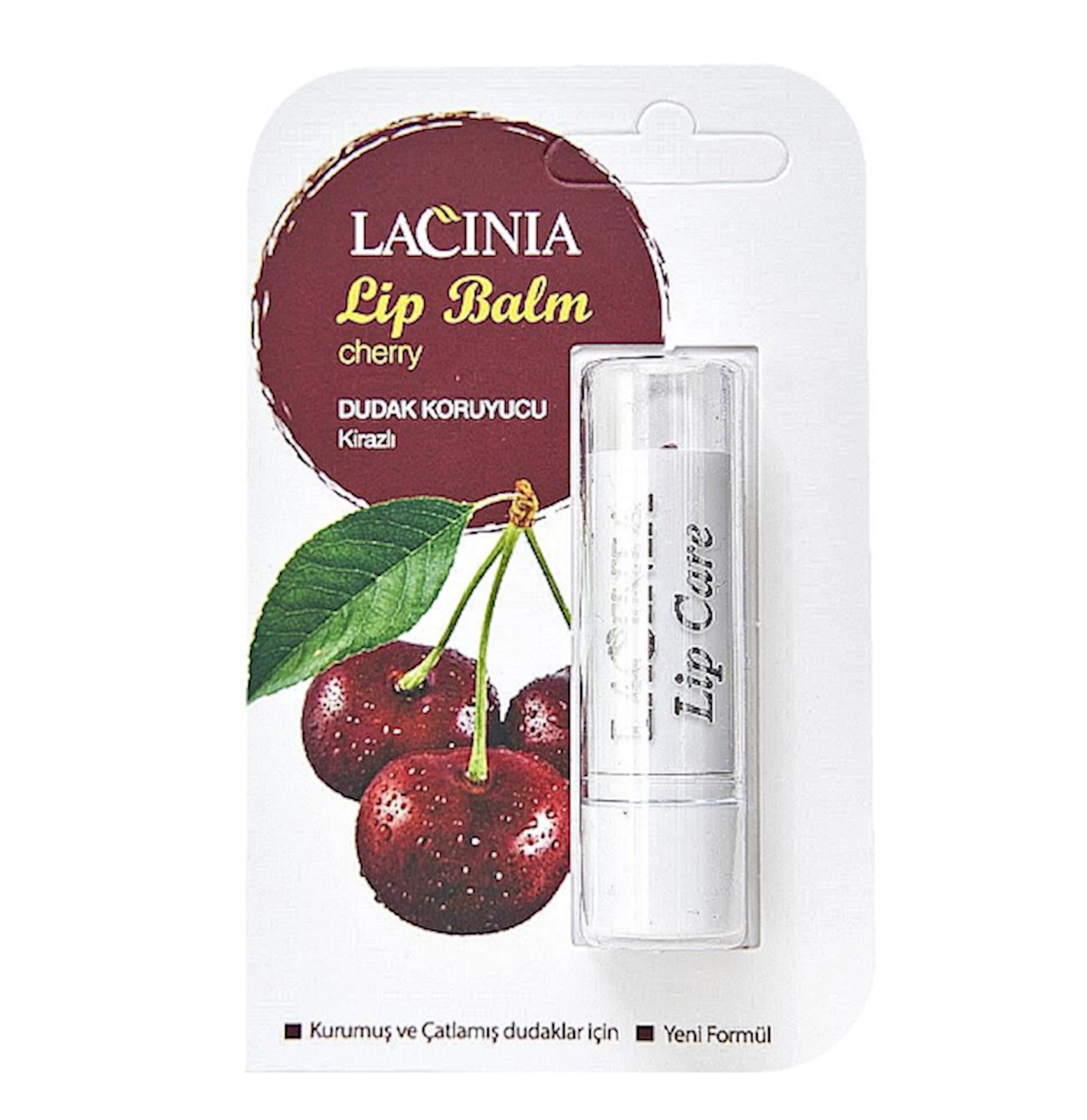 Dodaqlar üçün balzam Lacinia Cosmetic Albalı 5 ml