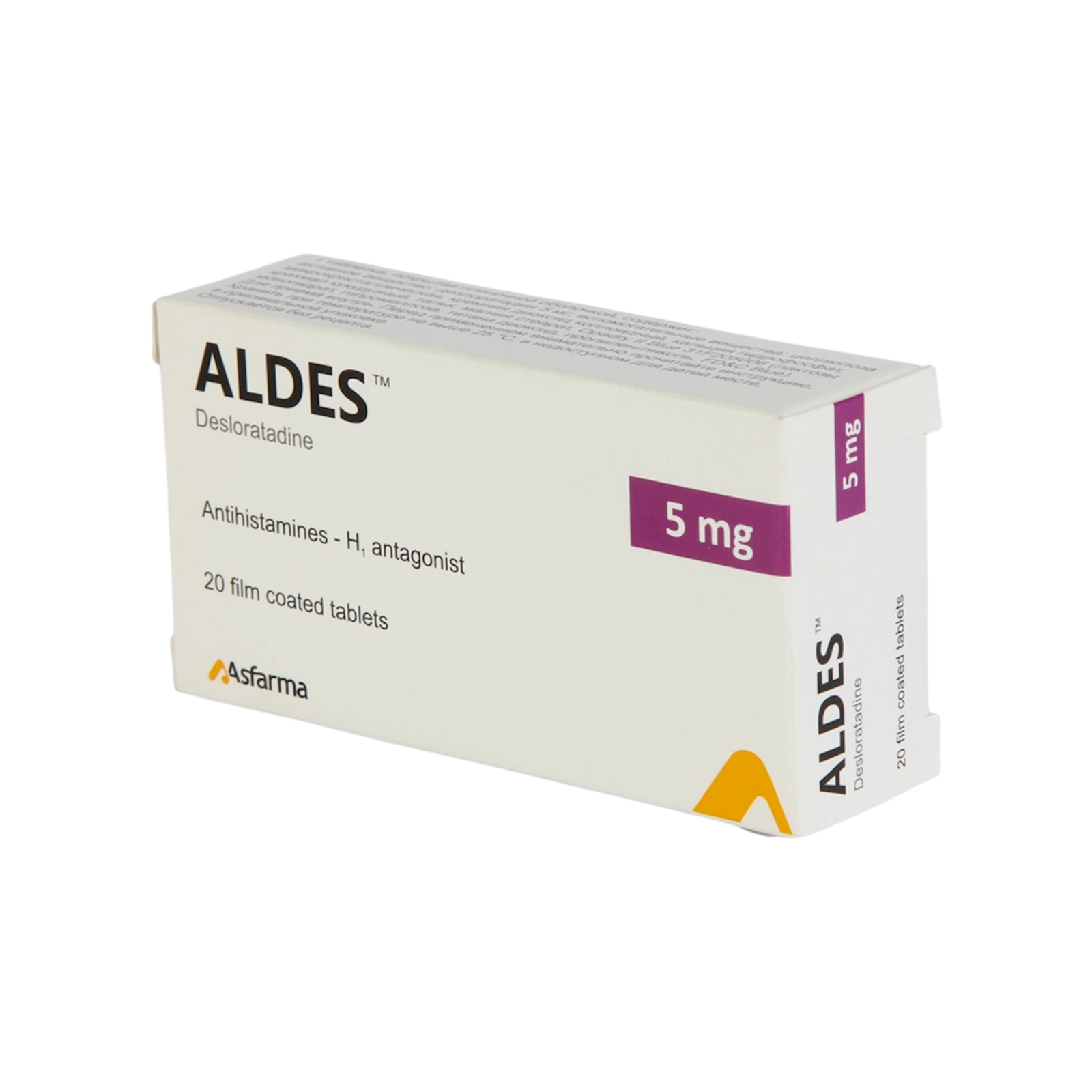 Aldes həbləri 5 mq, 20 əd