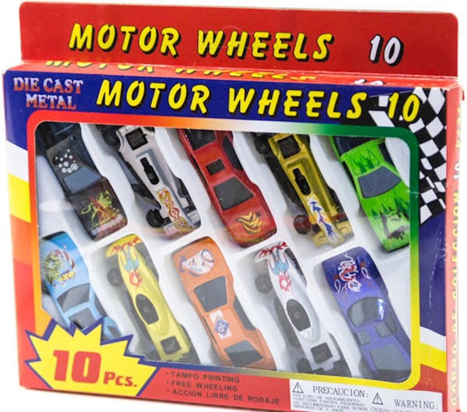 Oyuncaq maşın dəsti Motor Wheels 10 ədəd