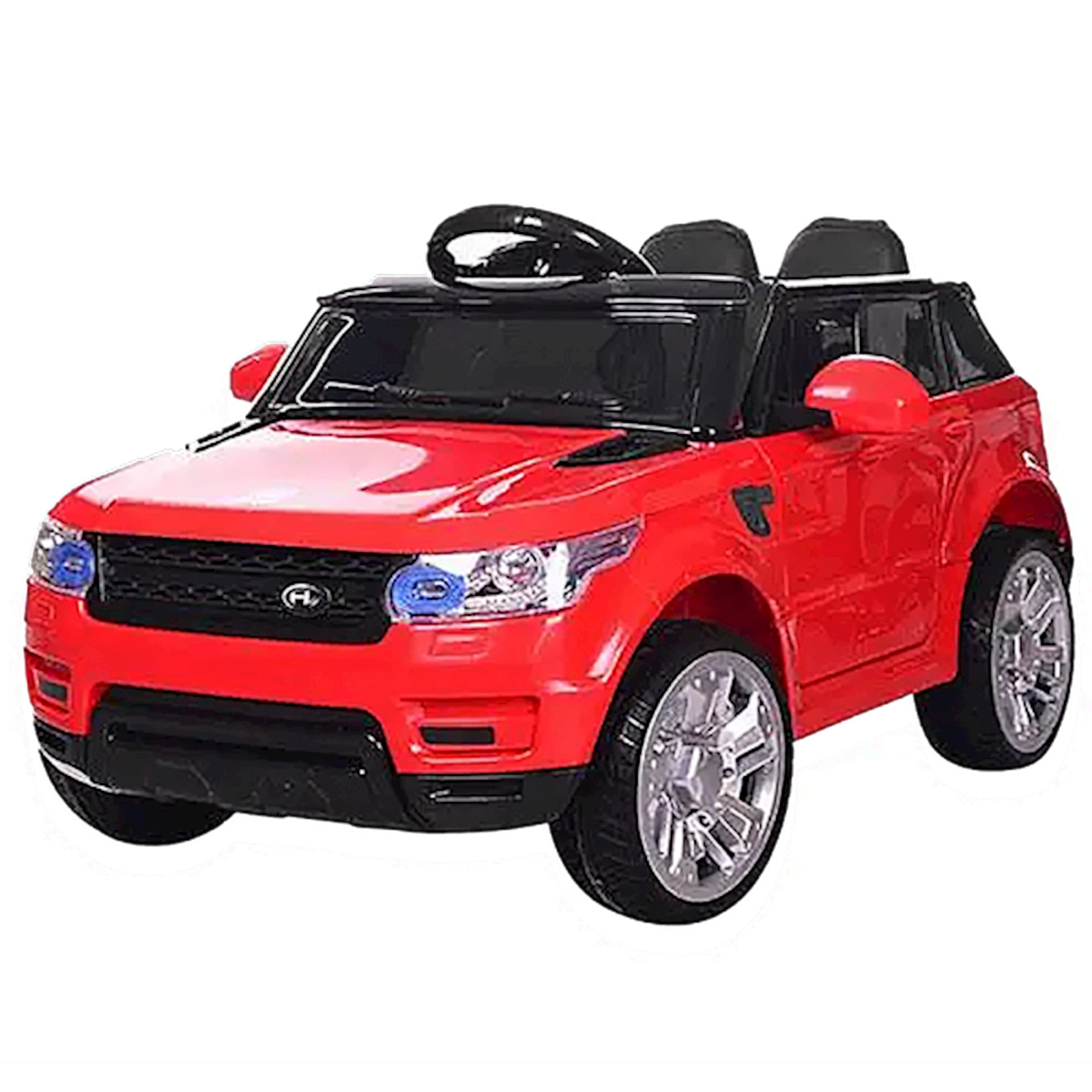 Uşaq elektrik avtomobili Jeep HL 1638, 2 motor, qırmızı