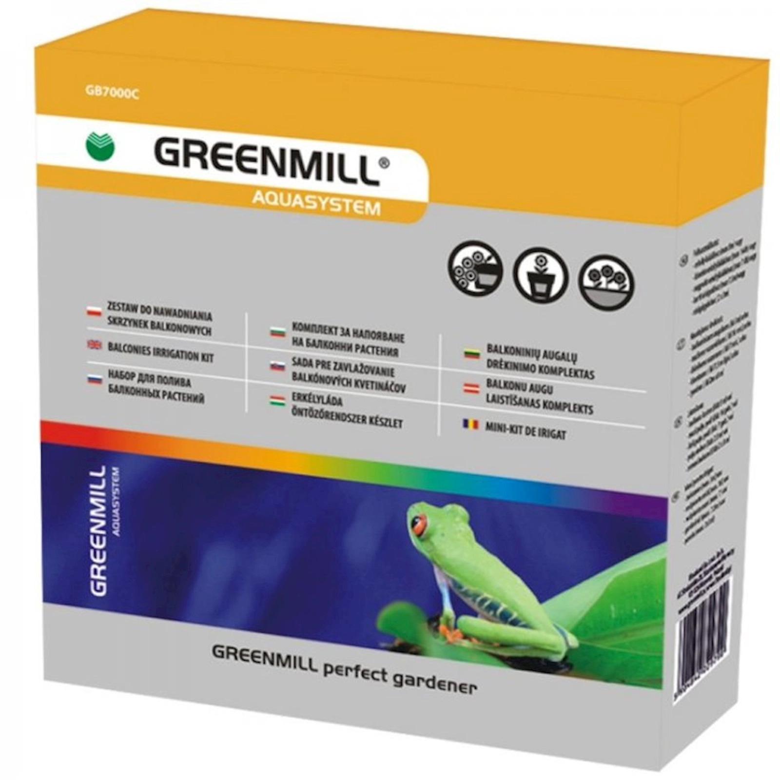 Balkon çiçəkləri üçün suvarma dəsti Greenmill GB7000C
