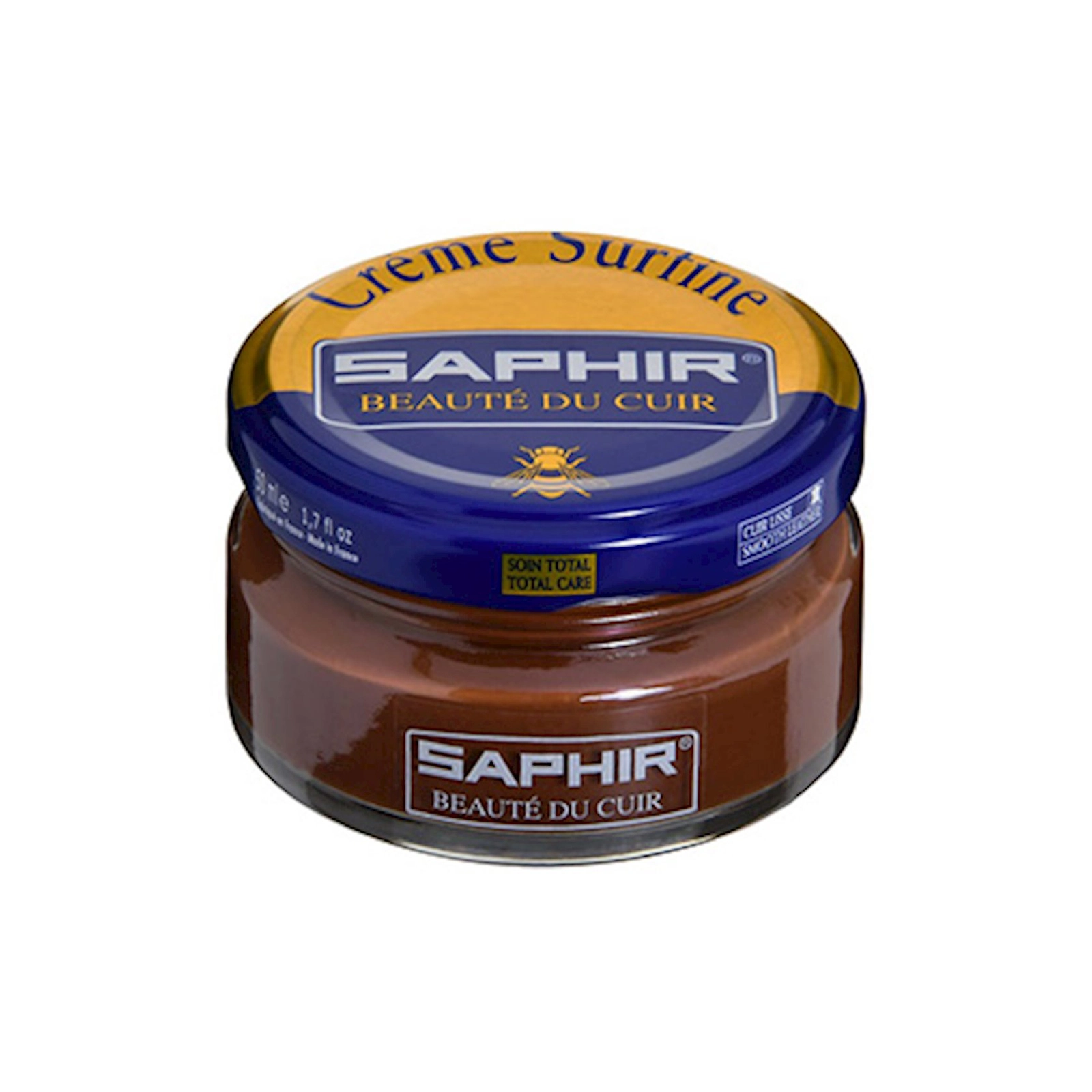 Ayaqqabı üçün krem Saphir Creme Surfine Qəhvəyi 50 ml