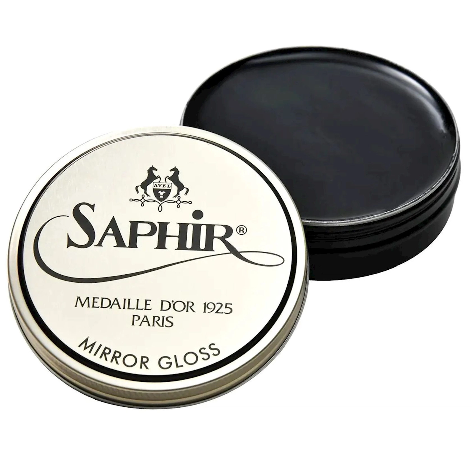 Ayaqqabı üçün krem Saphir Mirror Gloss Qara 75 ml