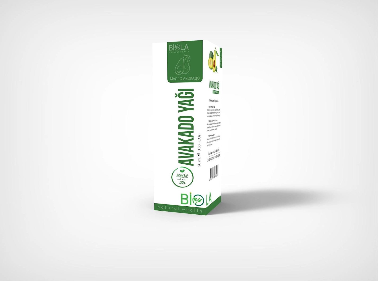 Avokado yağı 20 ml