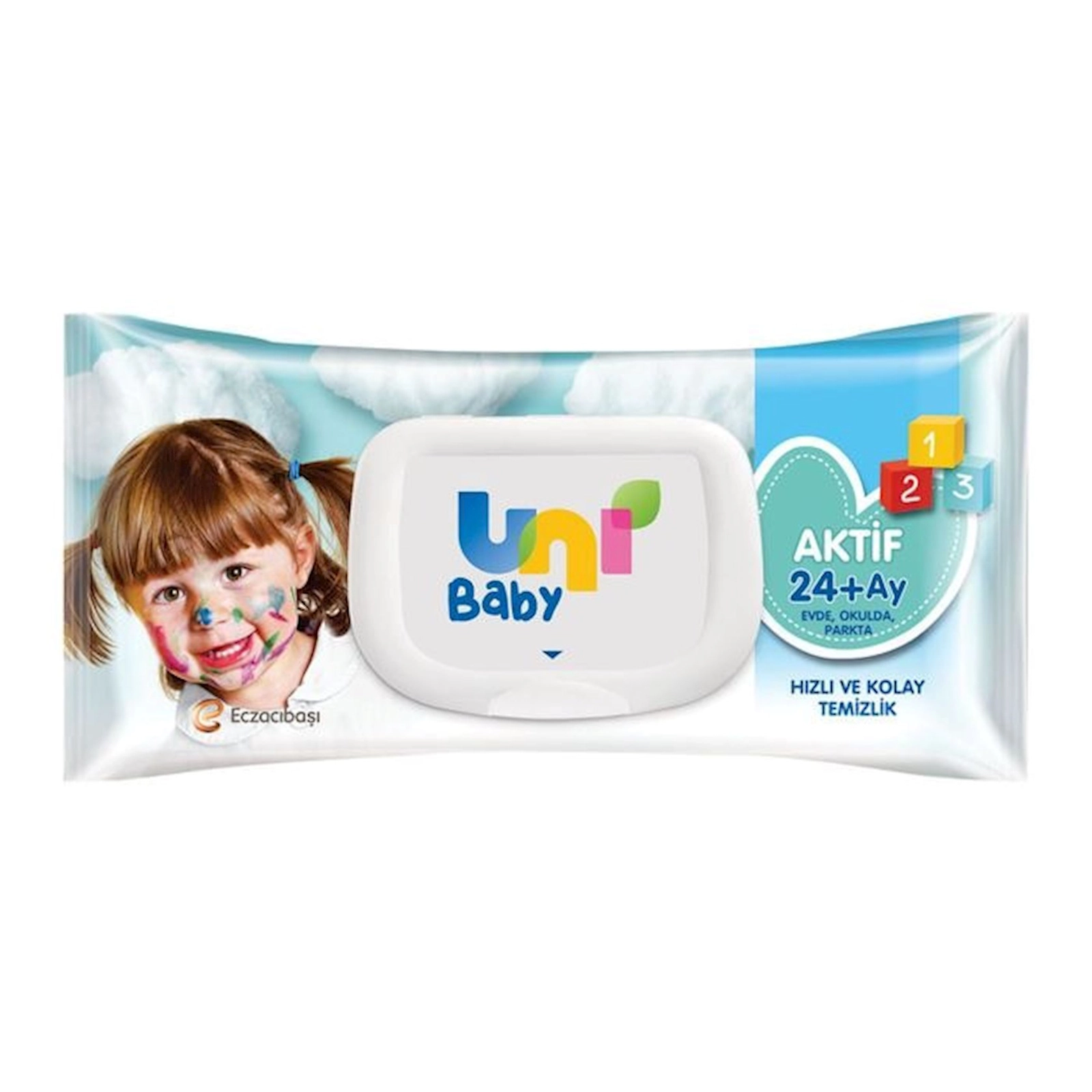 Nəm salfetlər uşaq üçün Uni Baby 72 əd