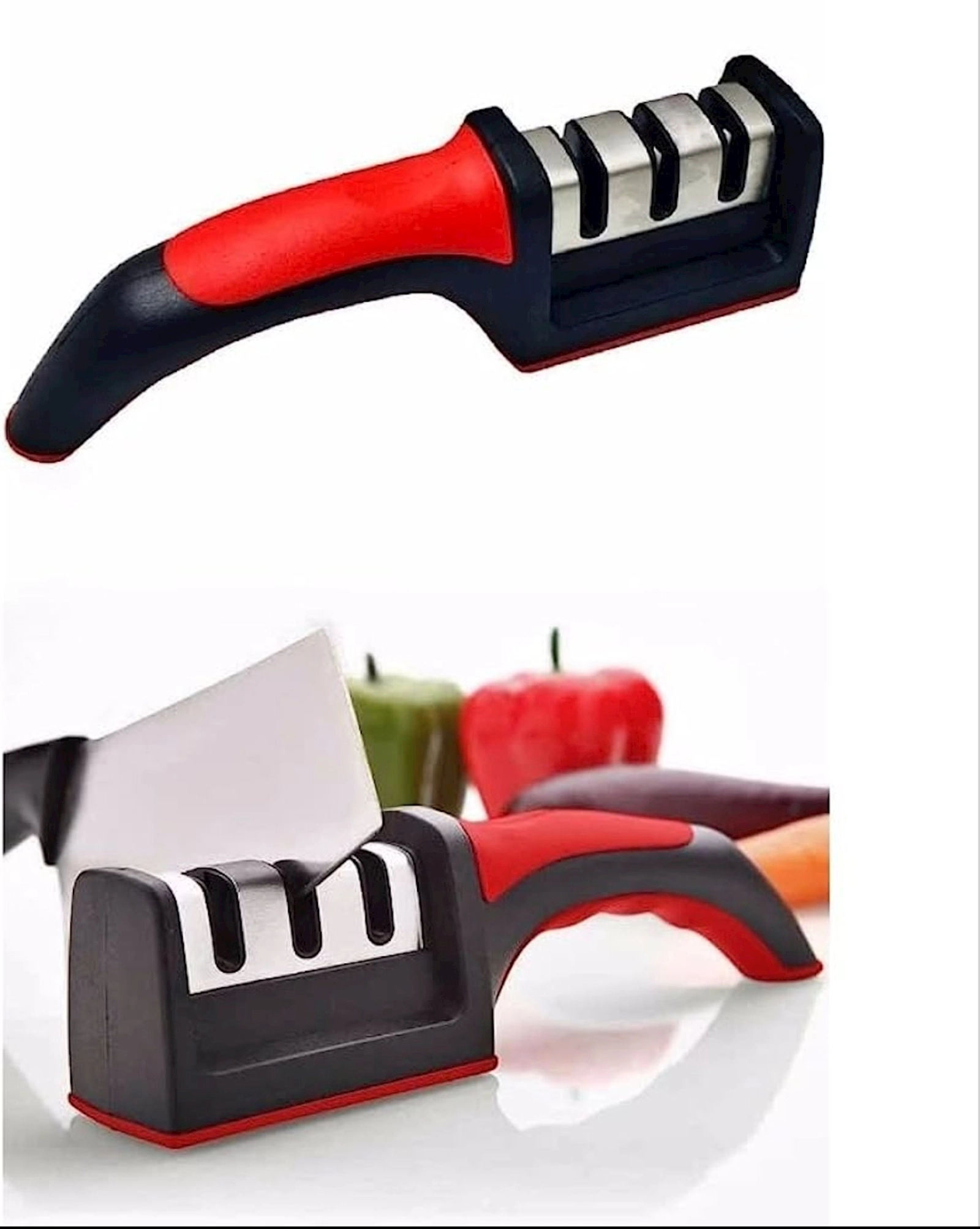 Bıçaqlar üçün itiləyici K287P, 20 sm, qırmızı/qara