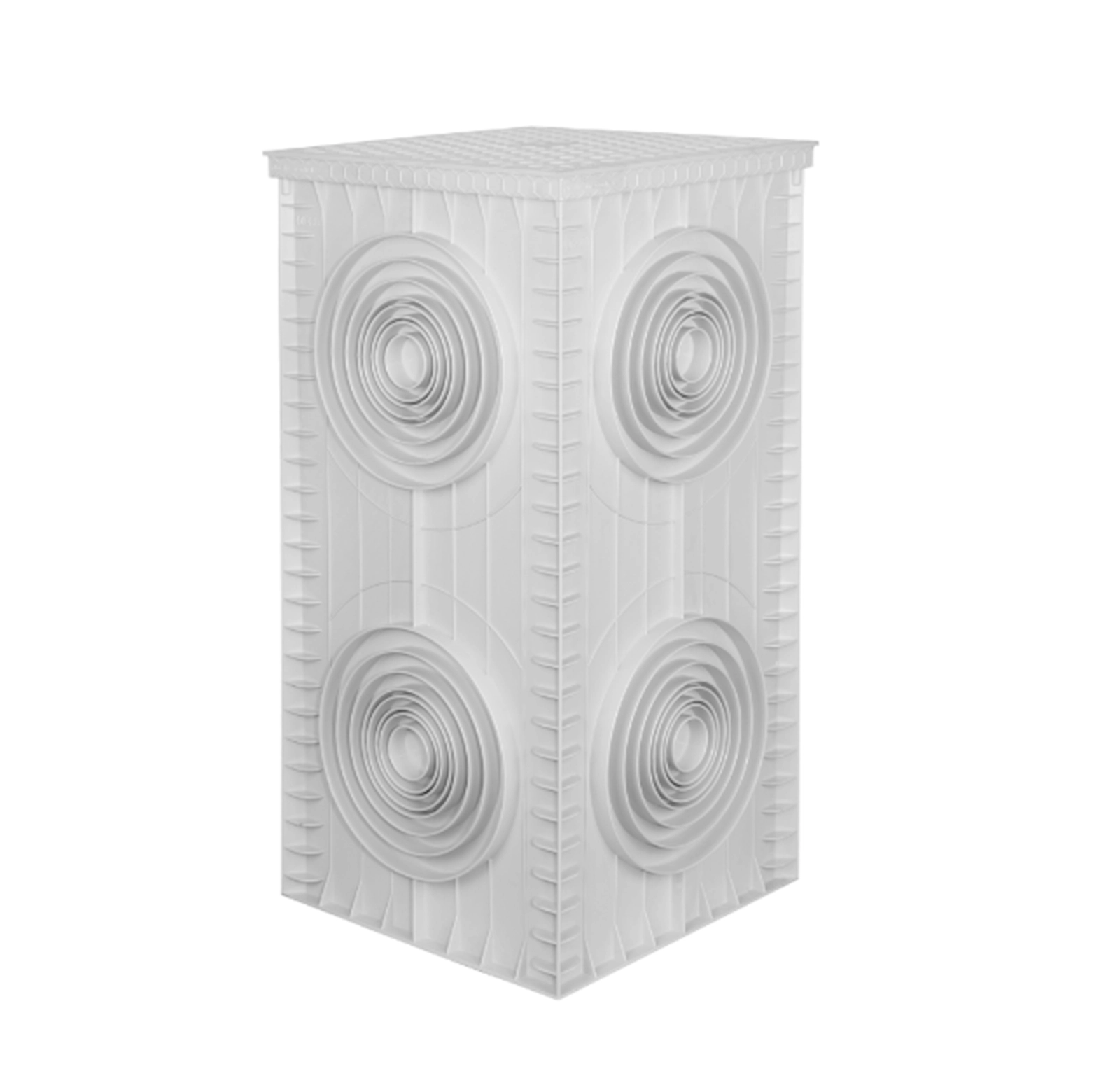 Lyuk qutusu LuxWares, 400x800 mm, plastik