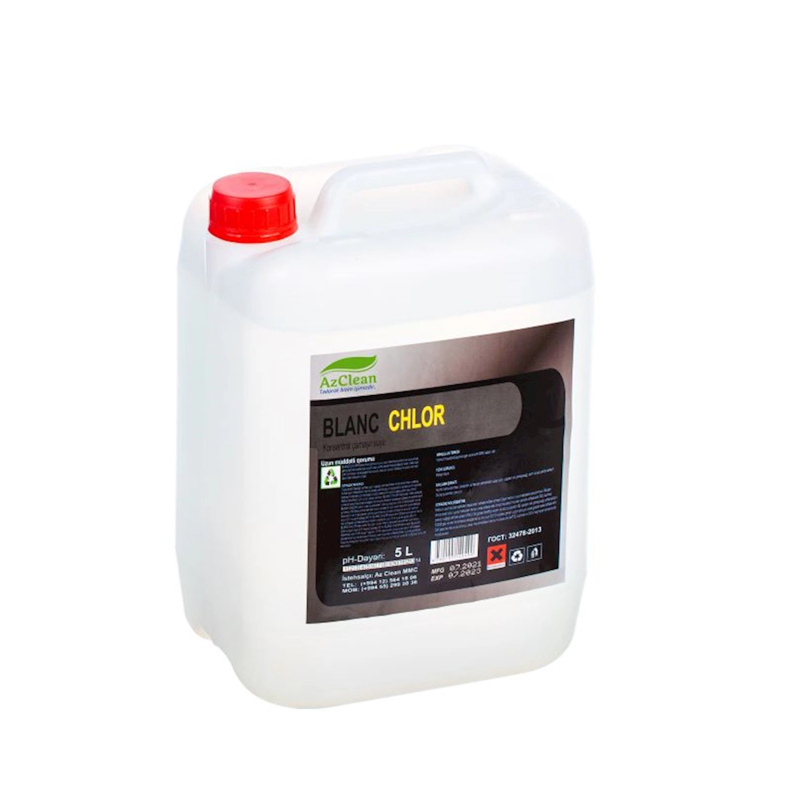 Təmizləyici vasitə Az Clean Blanc Chlor 5000 ml