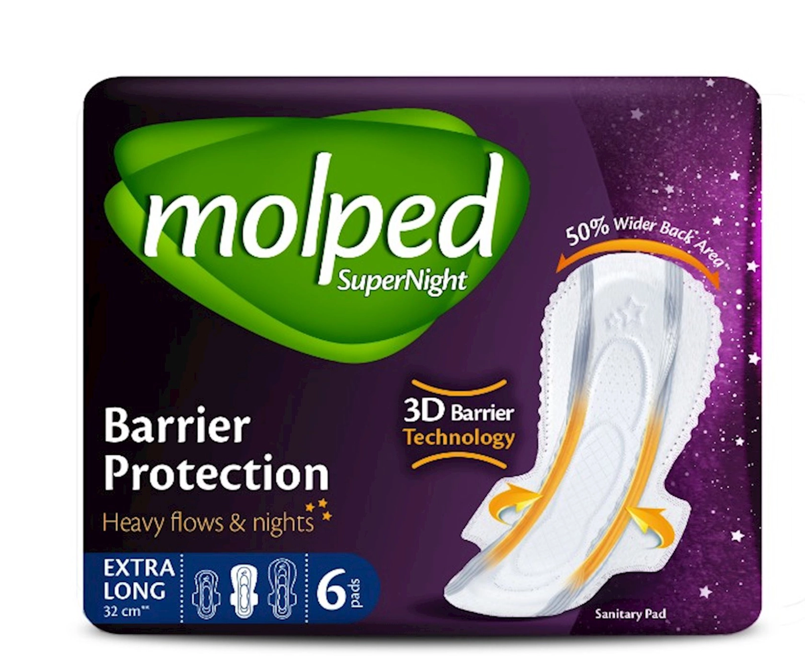 Bezlər Molped SuperNight 6əd