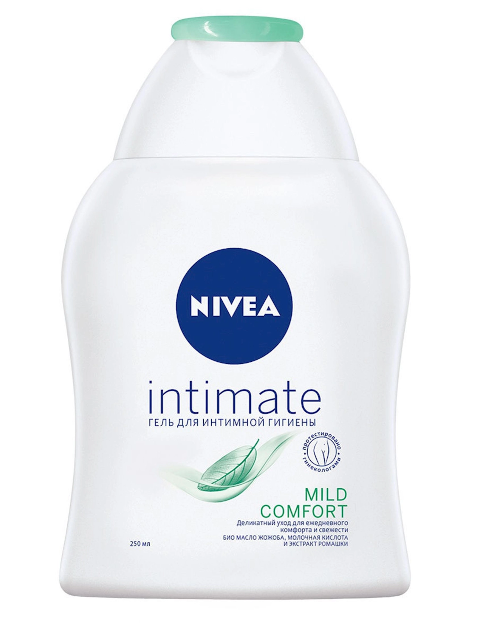 İntim gigiyena üçün gel Nivea Intimate Mild Comfort çobanyastığı ilə 250 ml
