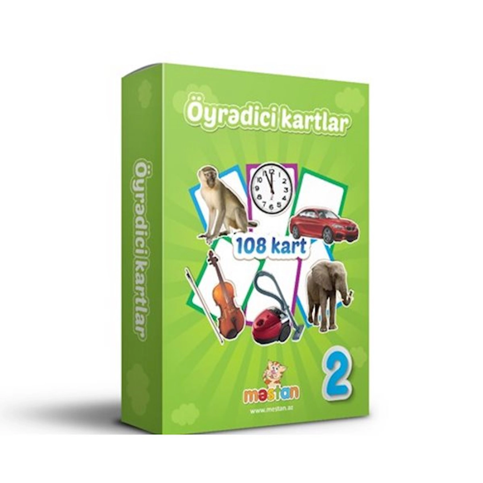 Öyrədici kartlar Mestan 108 əd 2