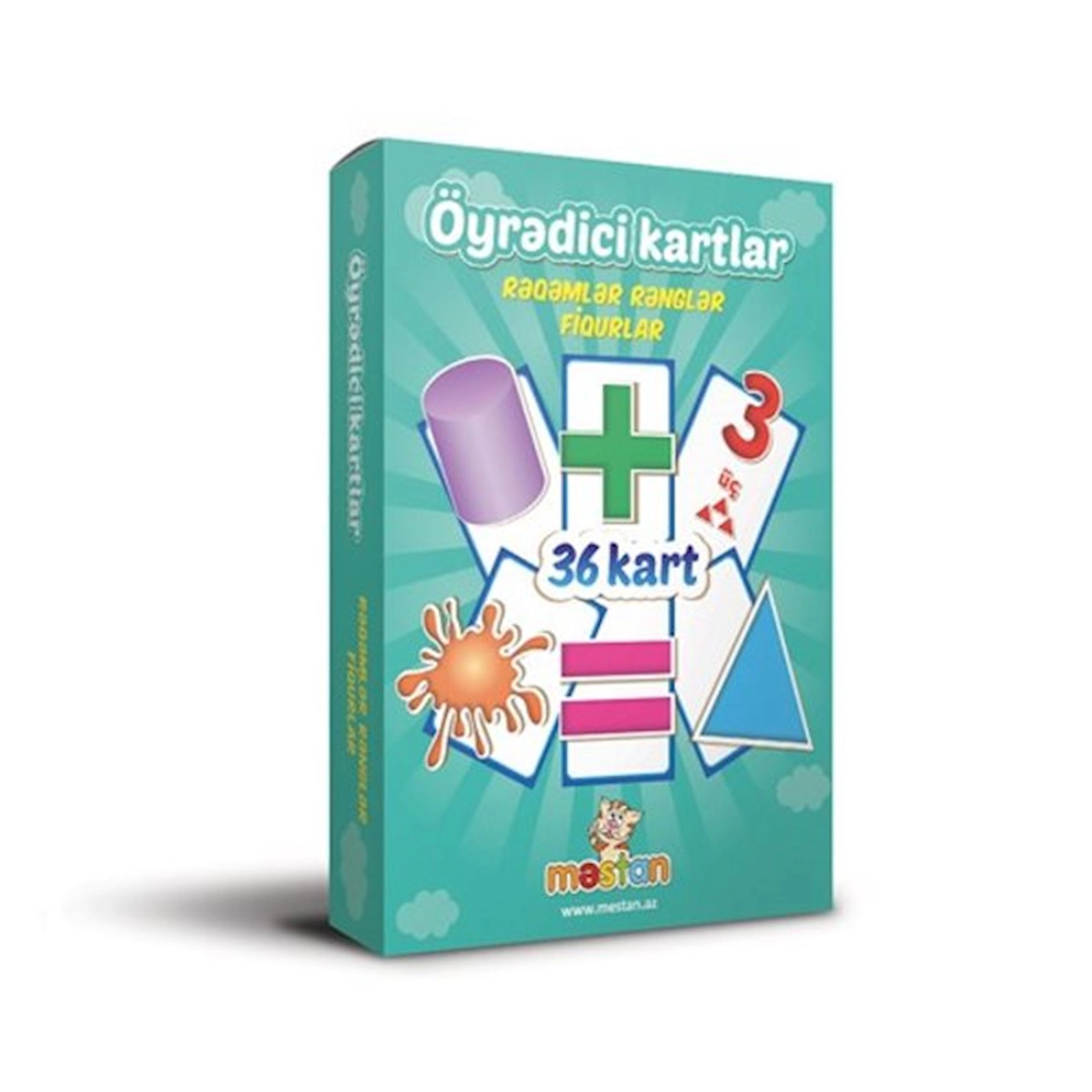 Öyrədici kartlar Mestan Rəqəmlər