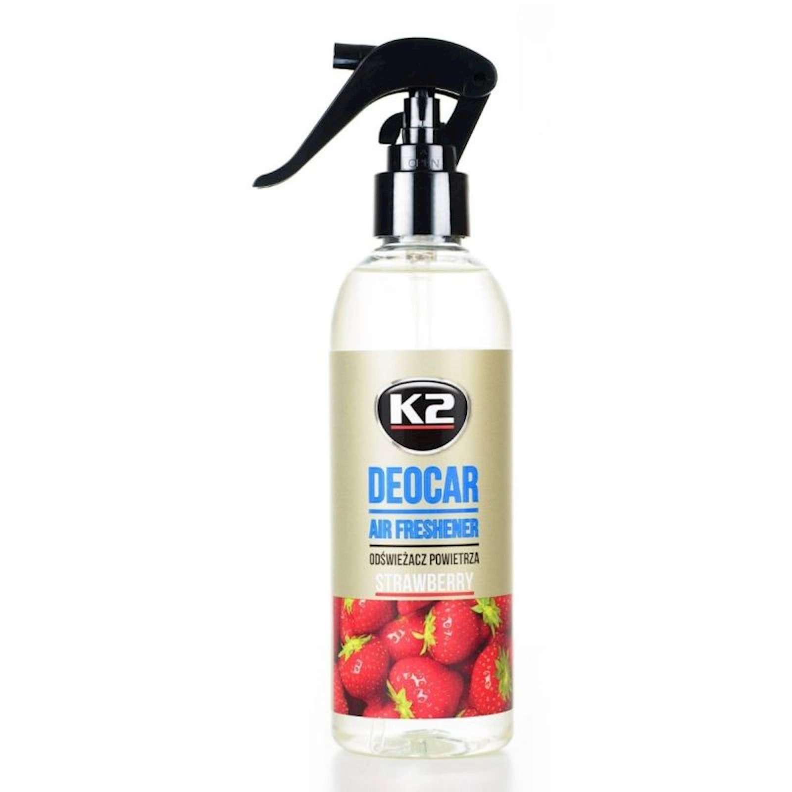 Hava təravətləndiricisi K2 Deocar Strawberry, sprey/əl/universal, 250 ml