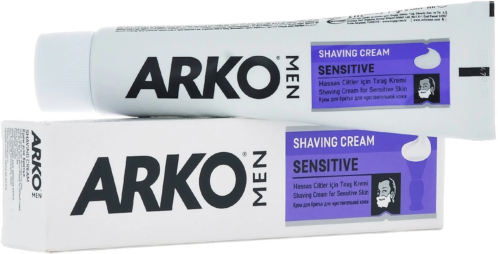 Təraş kremi Arko Sensitive, 65 ml