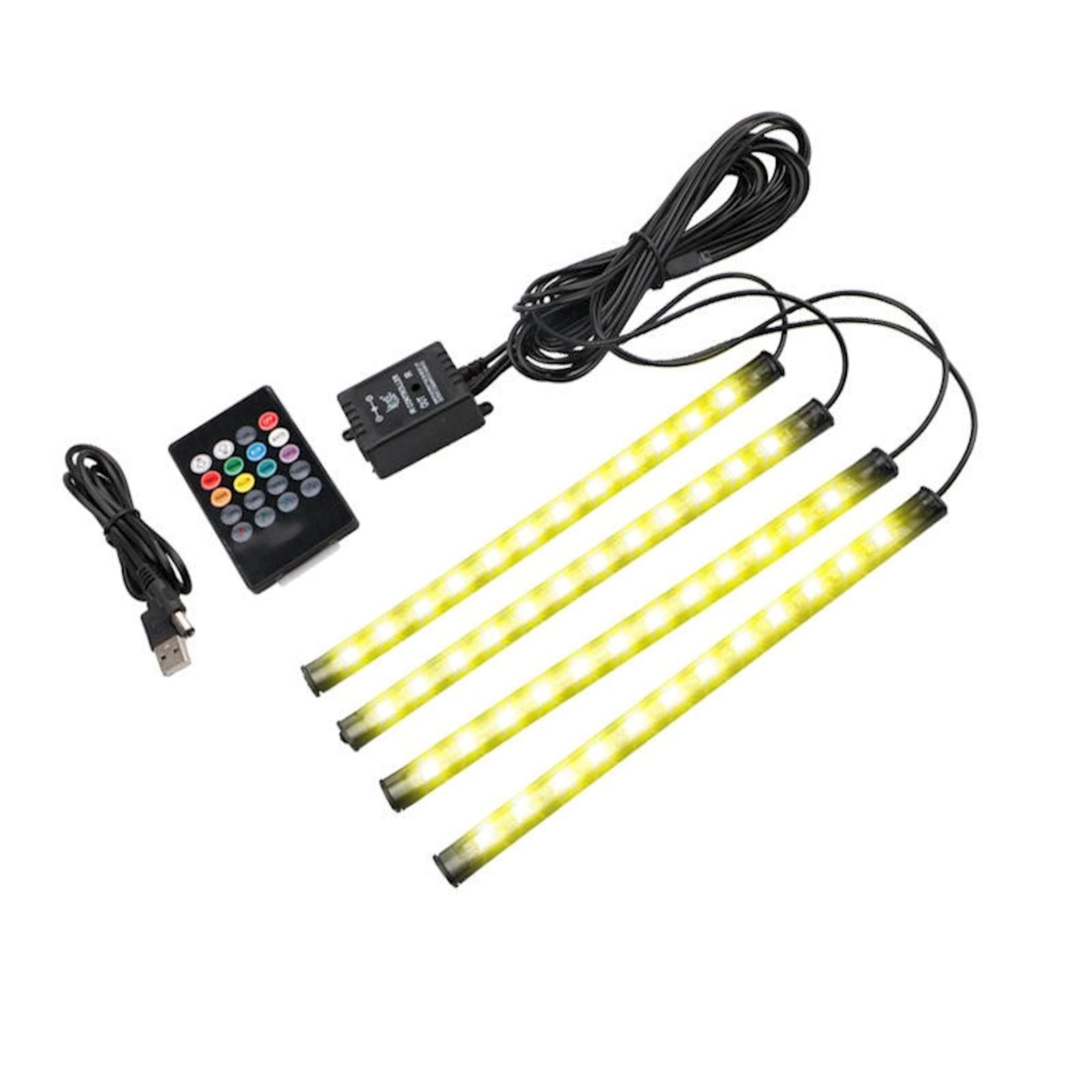 Avtomobil salonu işıqlandırması Infitary Cheap 5050 RGB