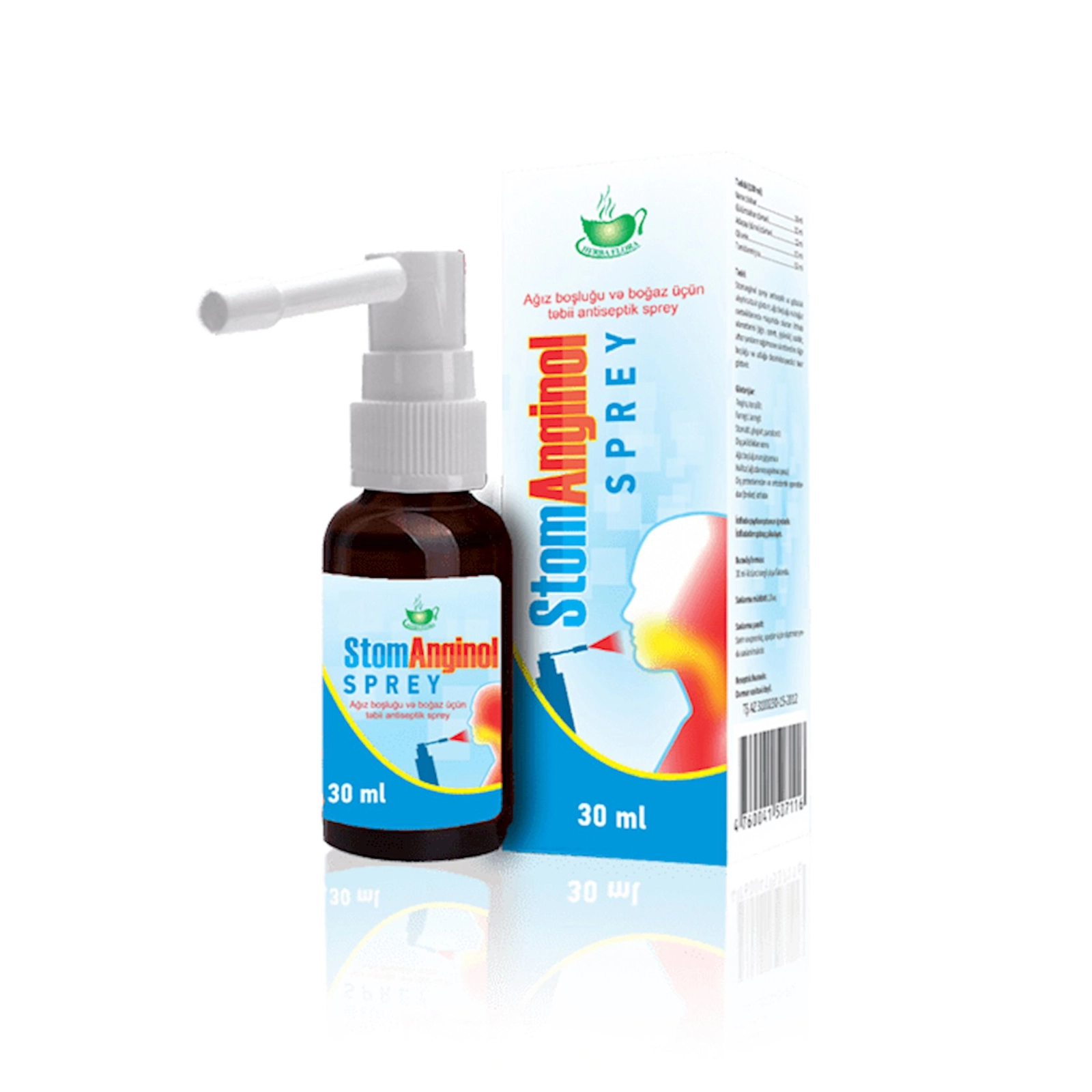 Stomanginol boğaz üçün sprey, 30 ml