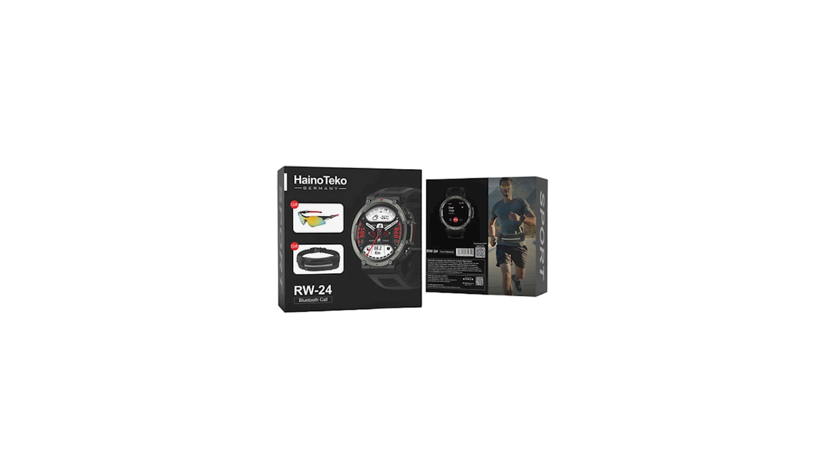 Ağıllı saat Haino Teko RW-24 Haino Black