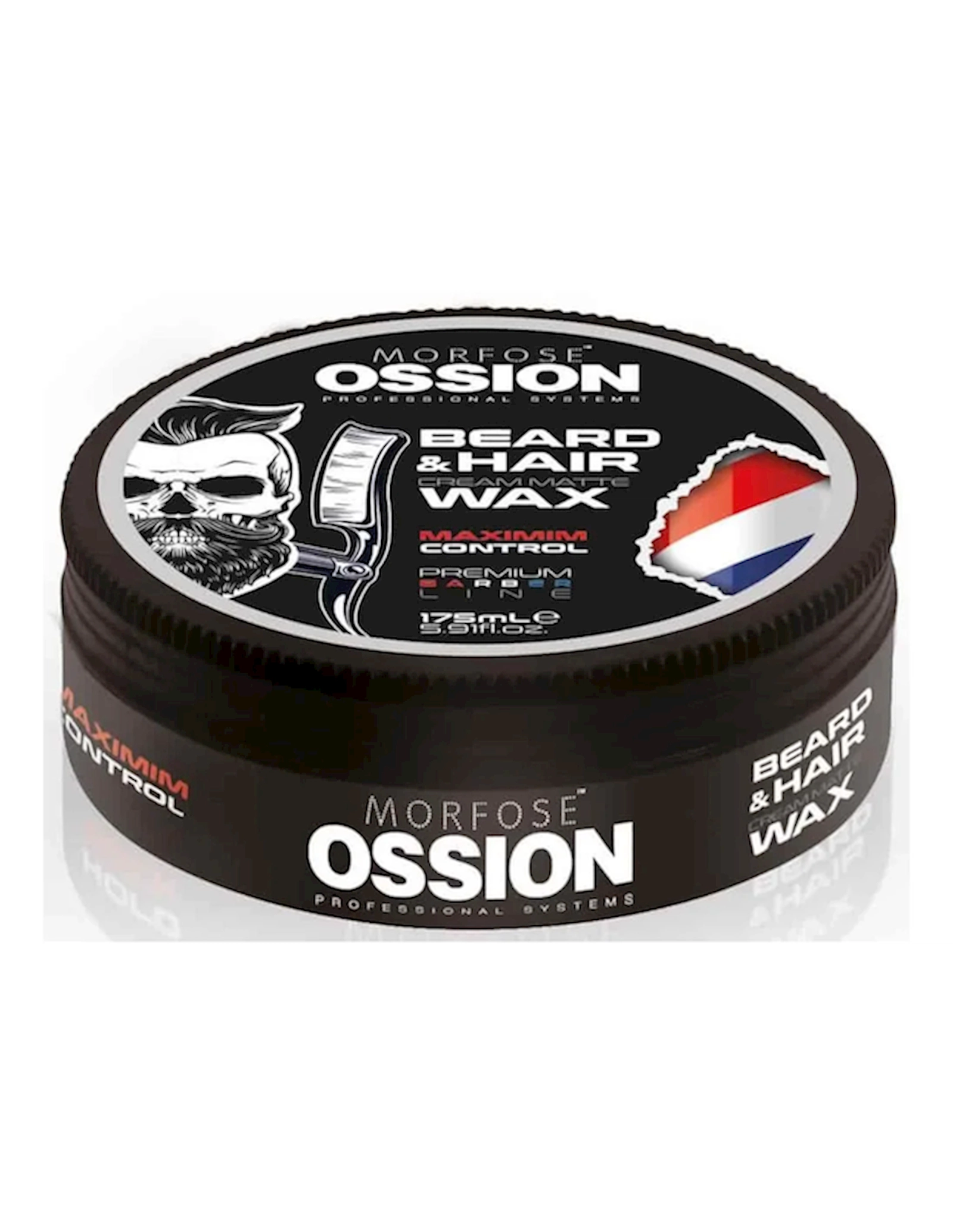 Saç və saqqal üçün mum Morfose Ossion Barber Hair&Beard Kream Matte Wax 175 ml