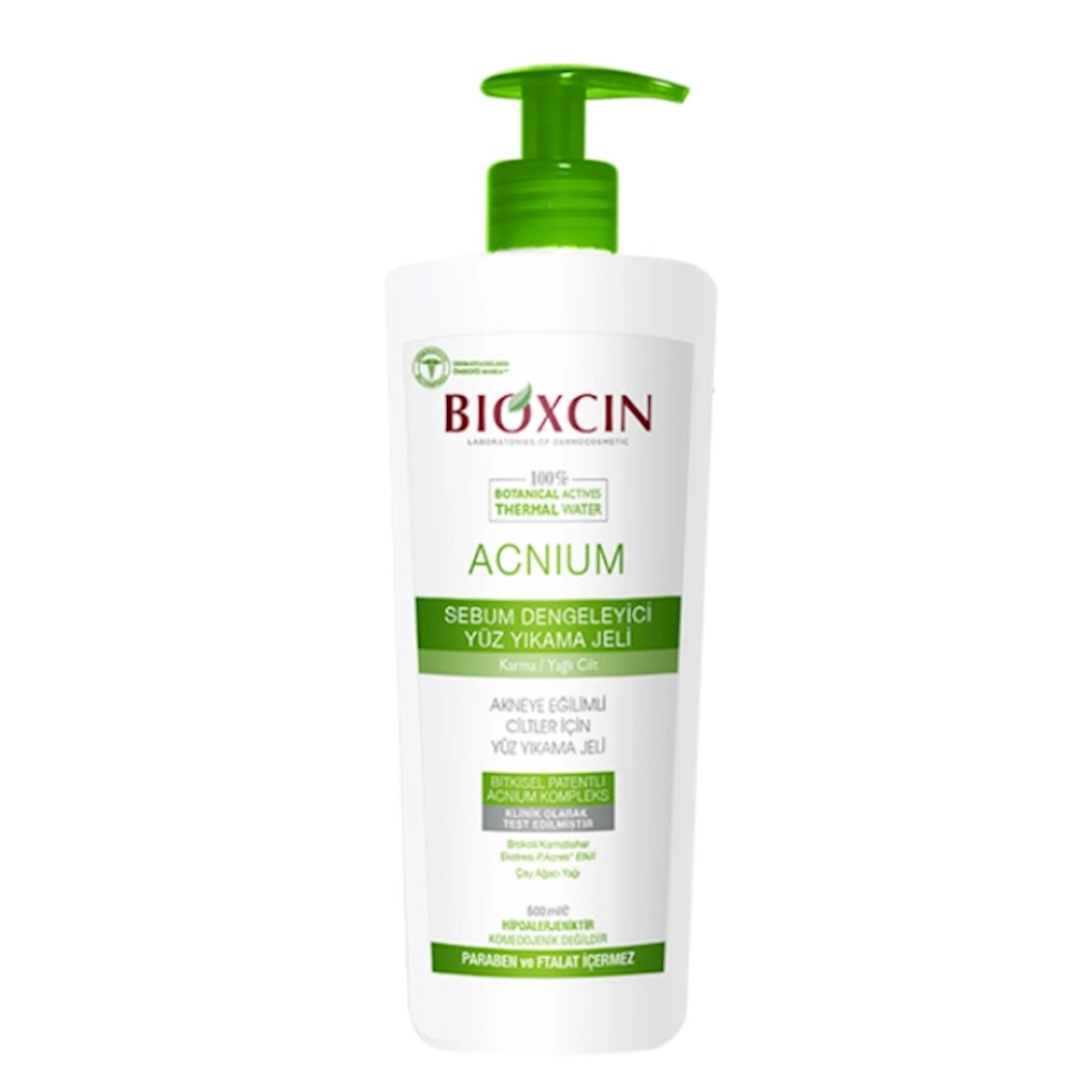 Üz yuma geli Bioxcin Acnium 500 ml