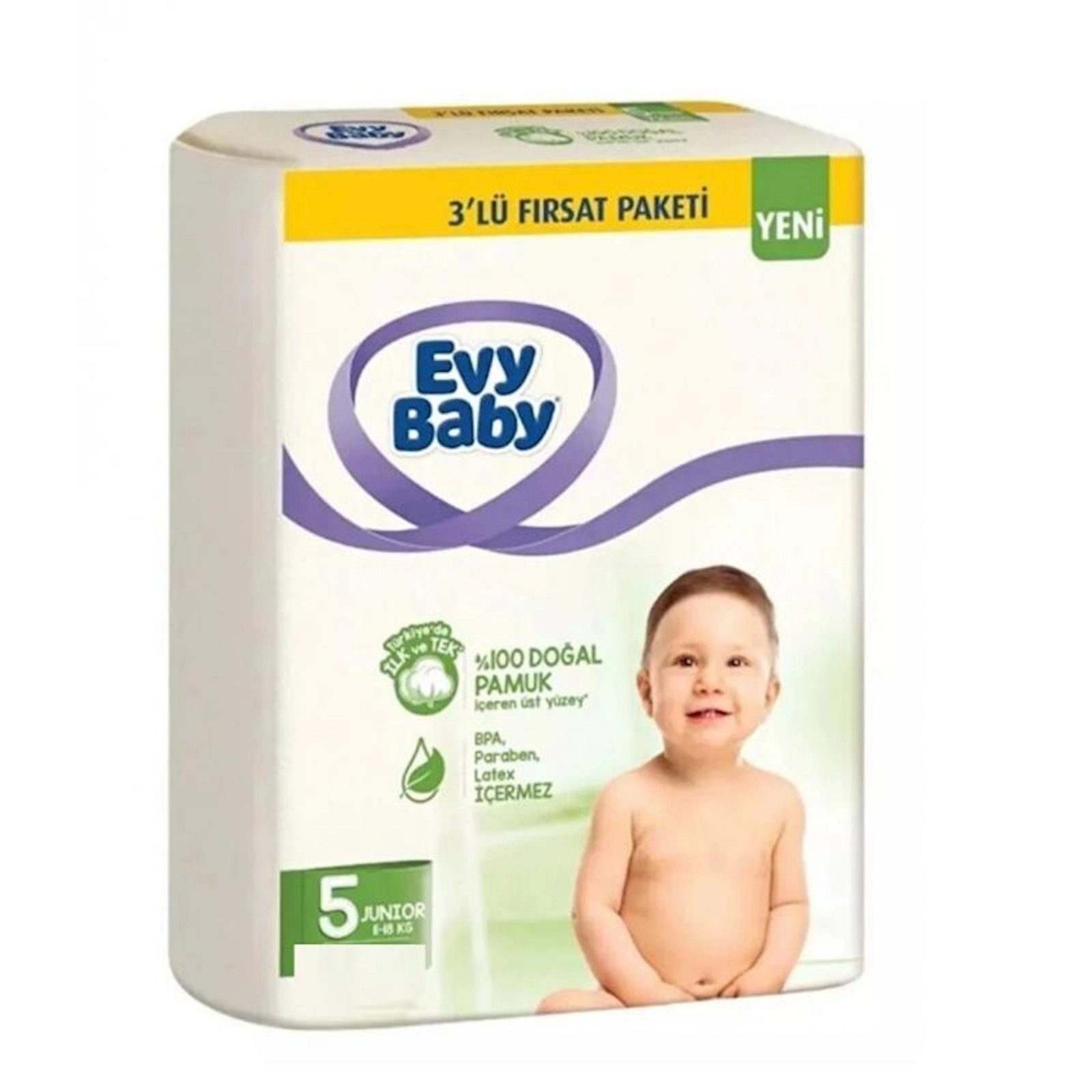 Uşaq bezləri Evy Baby № 5, 11-18 kq 44 əd