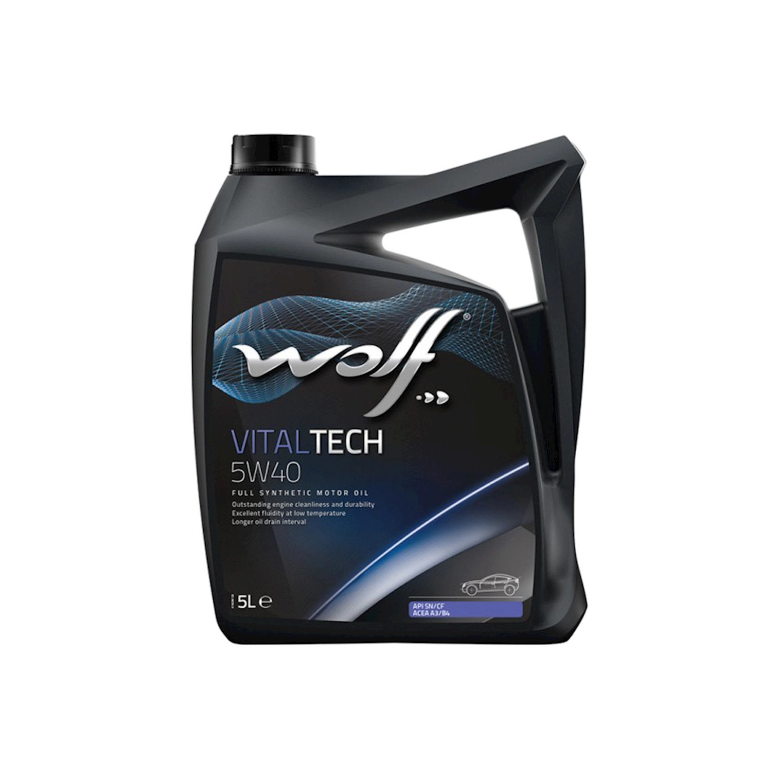 Motor yağı Wolf VitalTech 5W-40, 5 l