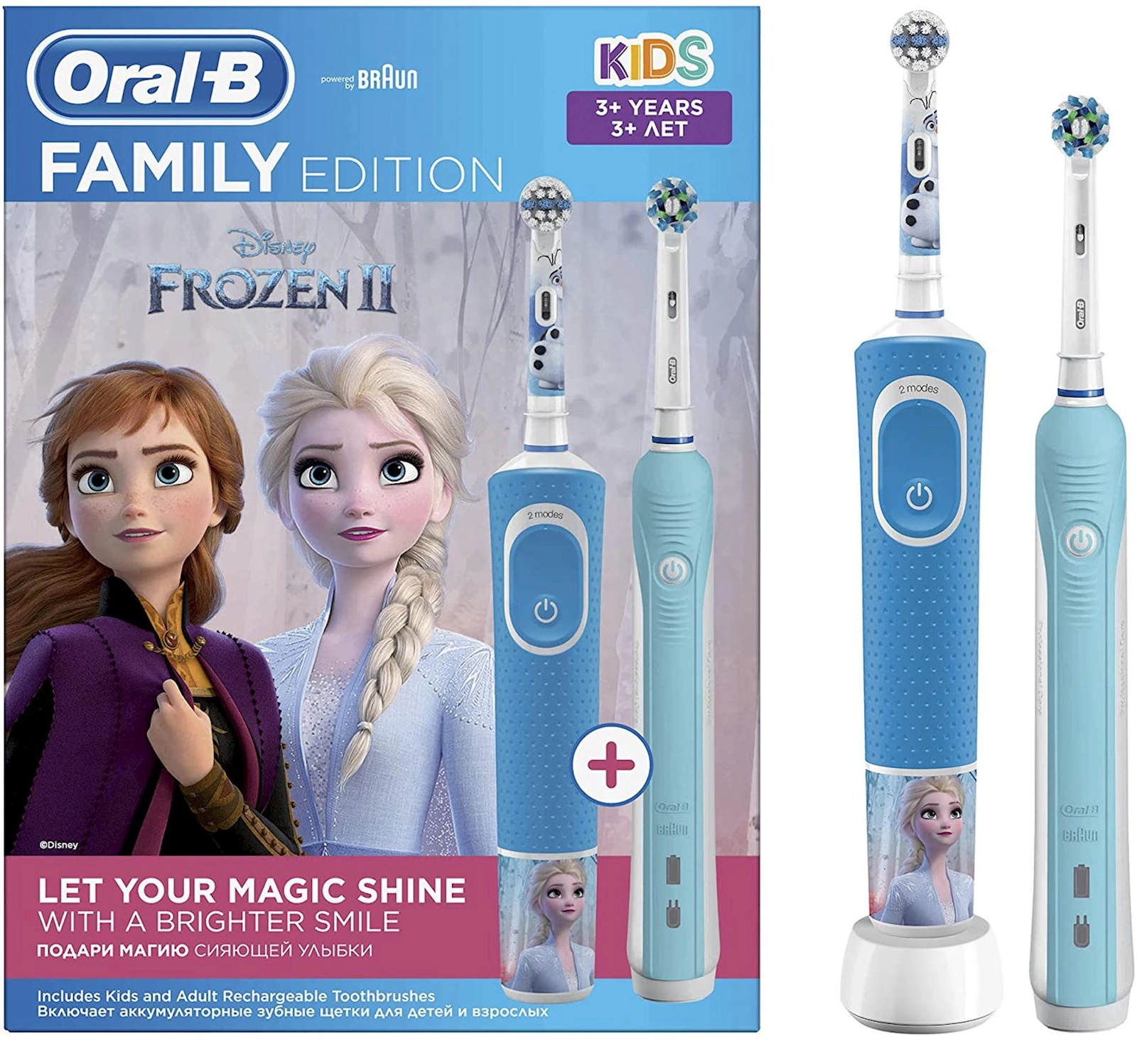 Elektrik diş fırçası dəsti Oral-B Pro Family Pack D16 + D100