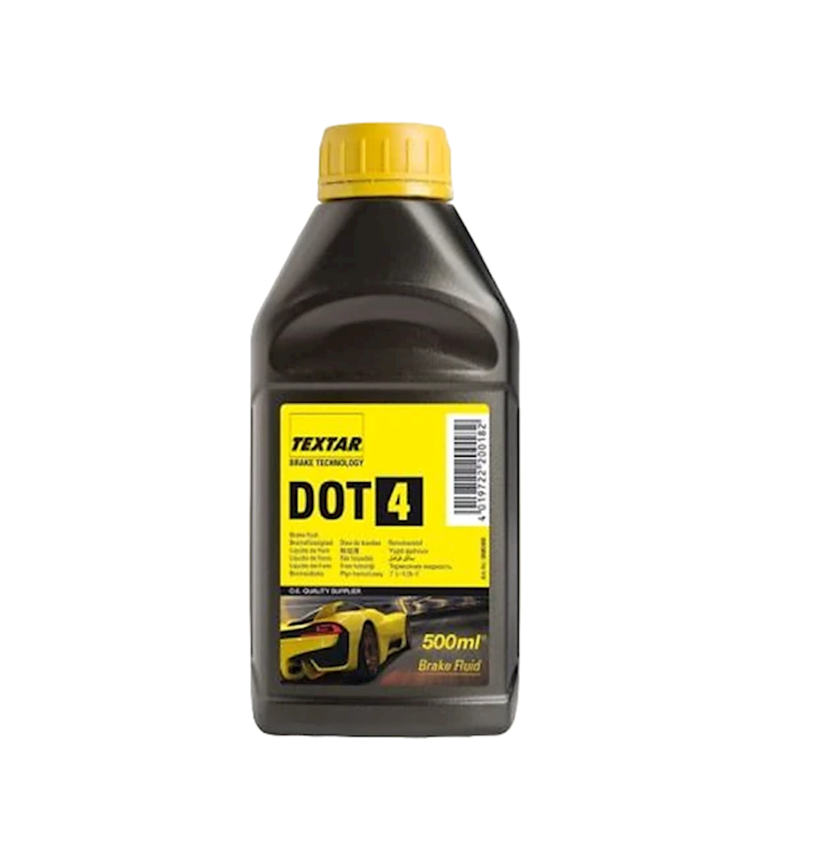 Əyləc mayesi TEXTAR DOT 4, 500 q