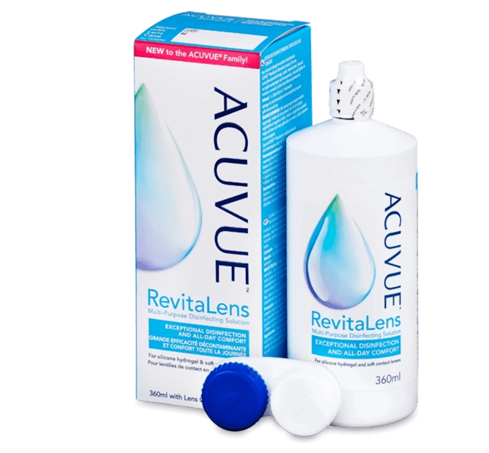 Kontakt linzalar üçün həll Acuvue Revita Lens, 100 ml