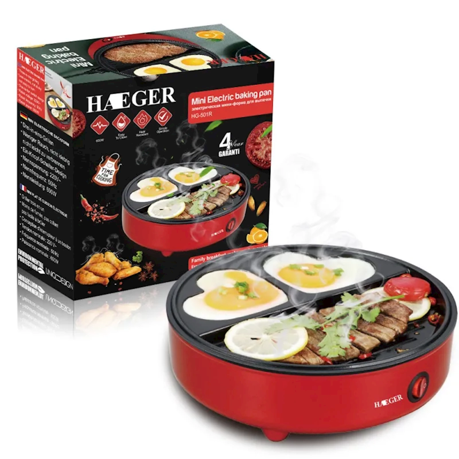 Elektro tava Haeger HG-501R