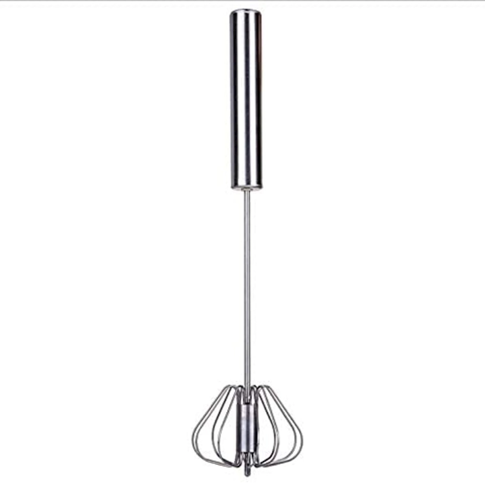Çənbər yaylı Hand Mixer 25x6x5 sm, paslanmayan polad, qabyuyan maşında yuyula bilər, gümüşü
