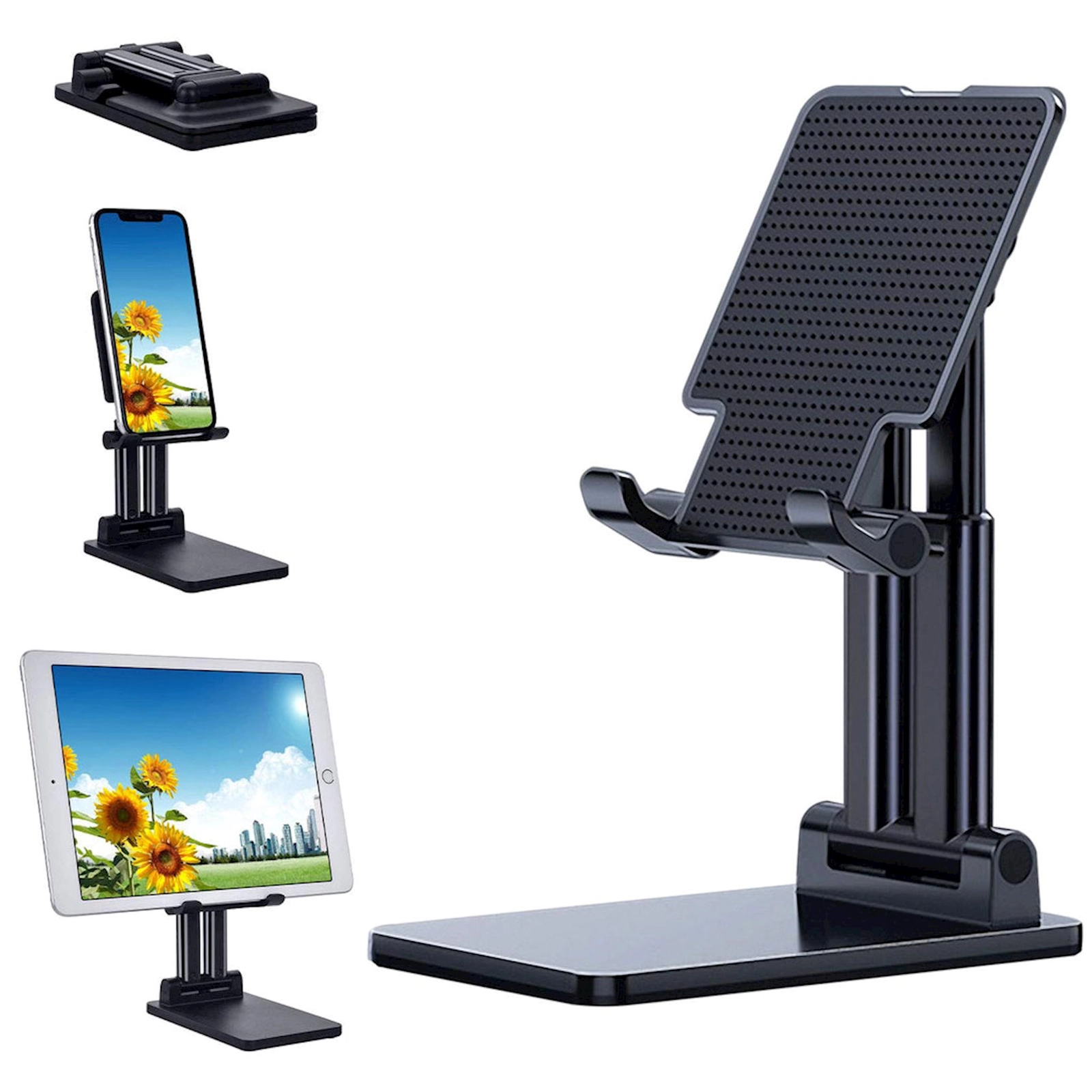 Telefon və planşet üçün masaüstü tutacaq CCT7 Black