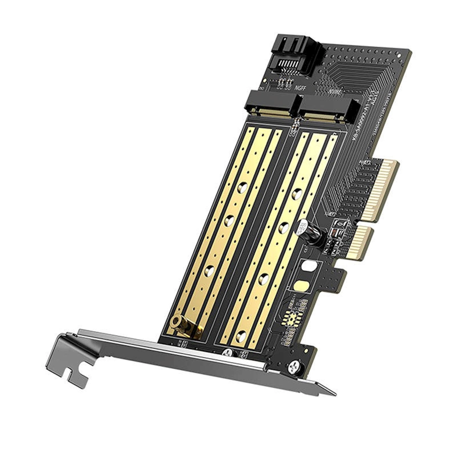 Adapter Ugreen M.2 NVME to PCI -E3.0 Express Card with M.2 SATA CM302 70504