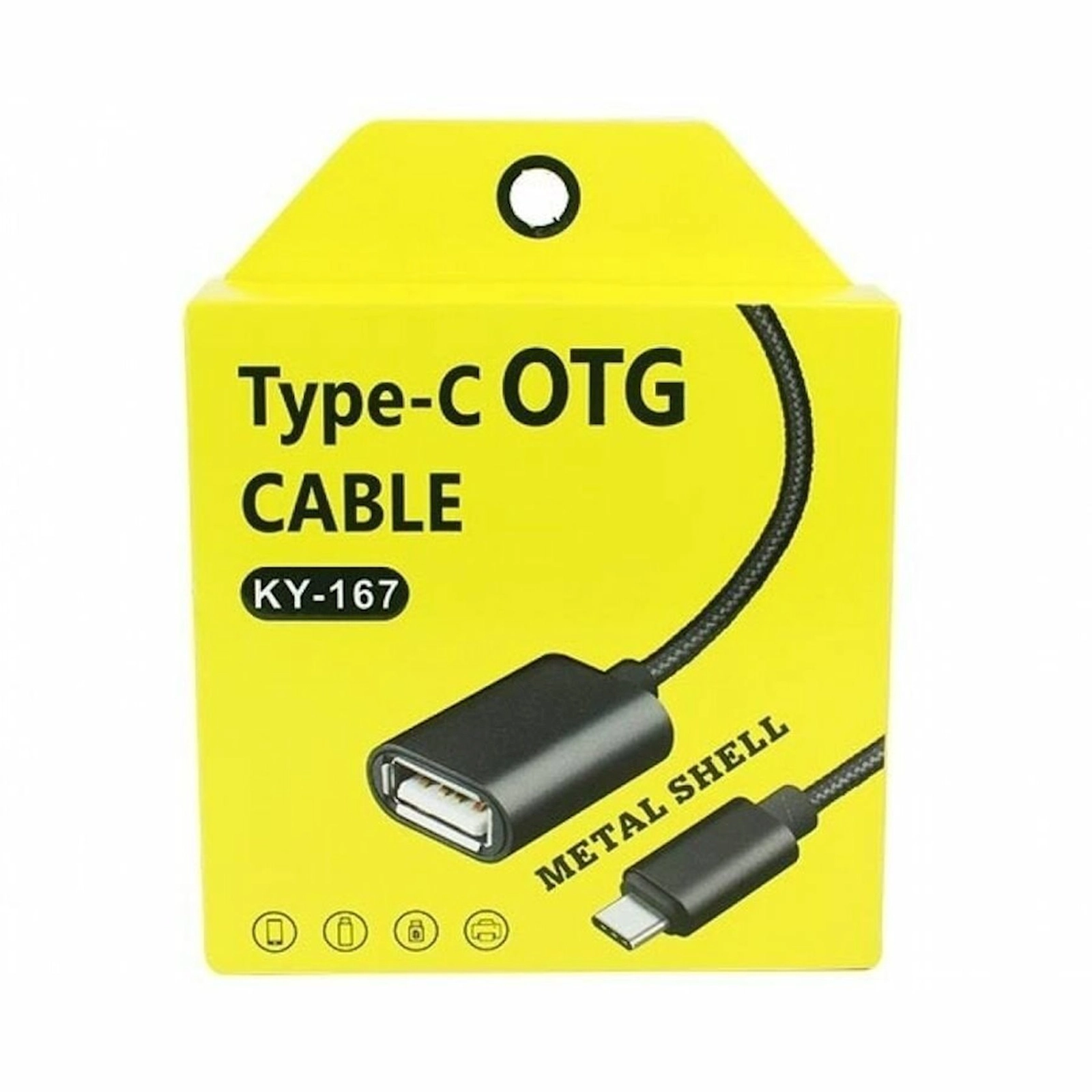 Ötürücü OTG KY-167 Type-C, 10 sm