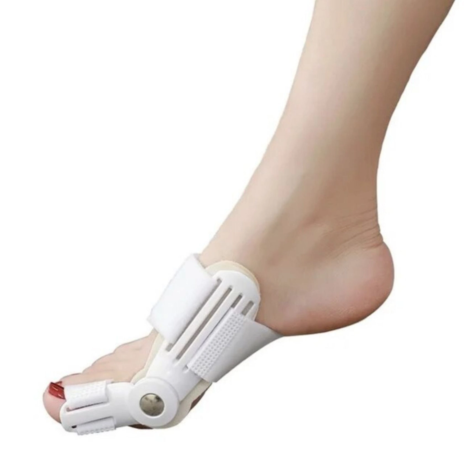 Baş barmaq düzəldicisi Hallux Valgus, ağ