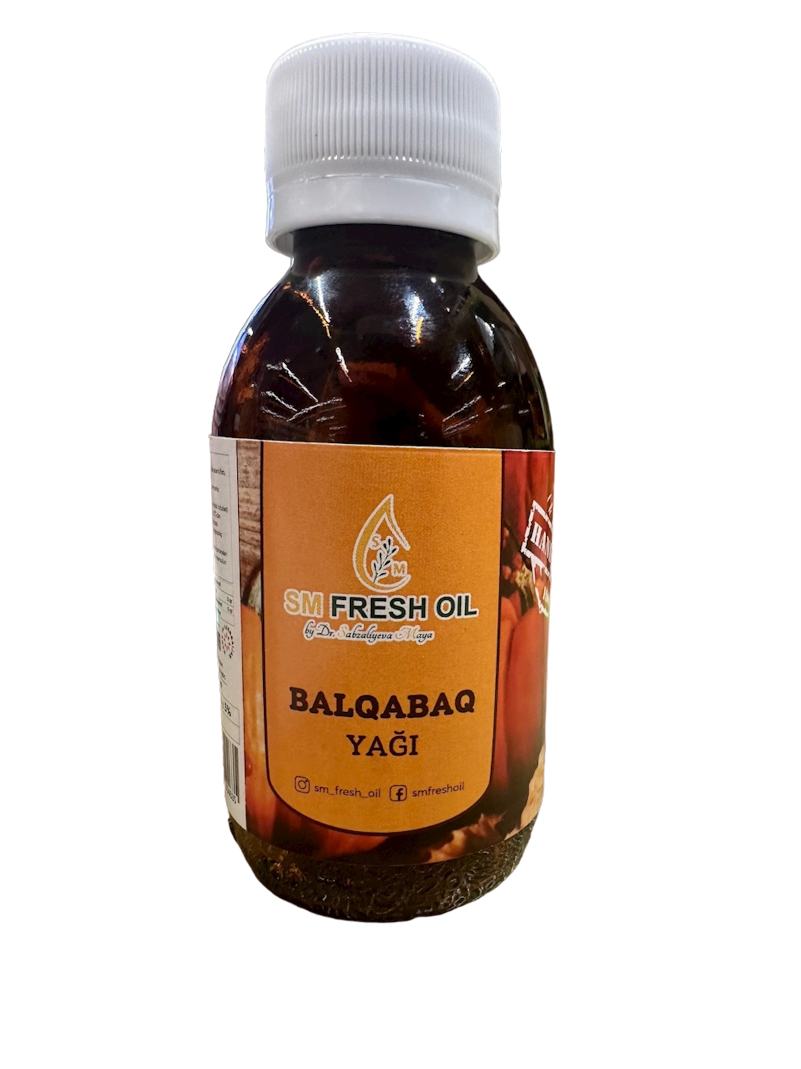 Balqabaq yağı SM Fresh oil, 100 ml