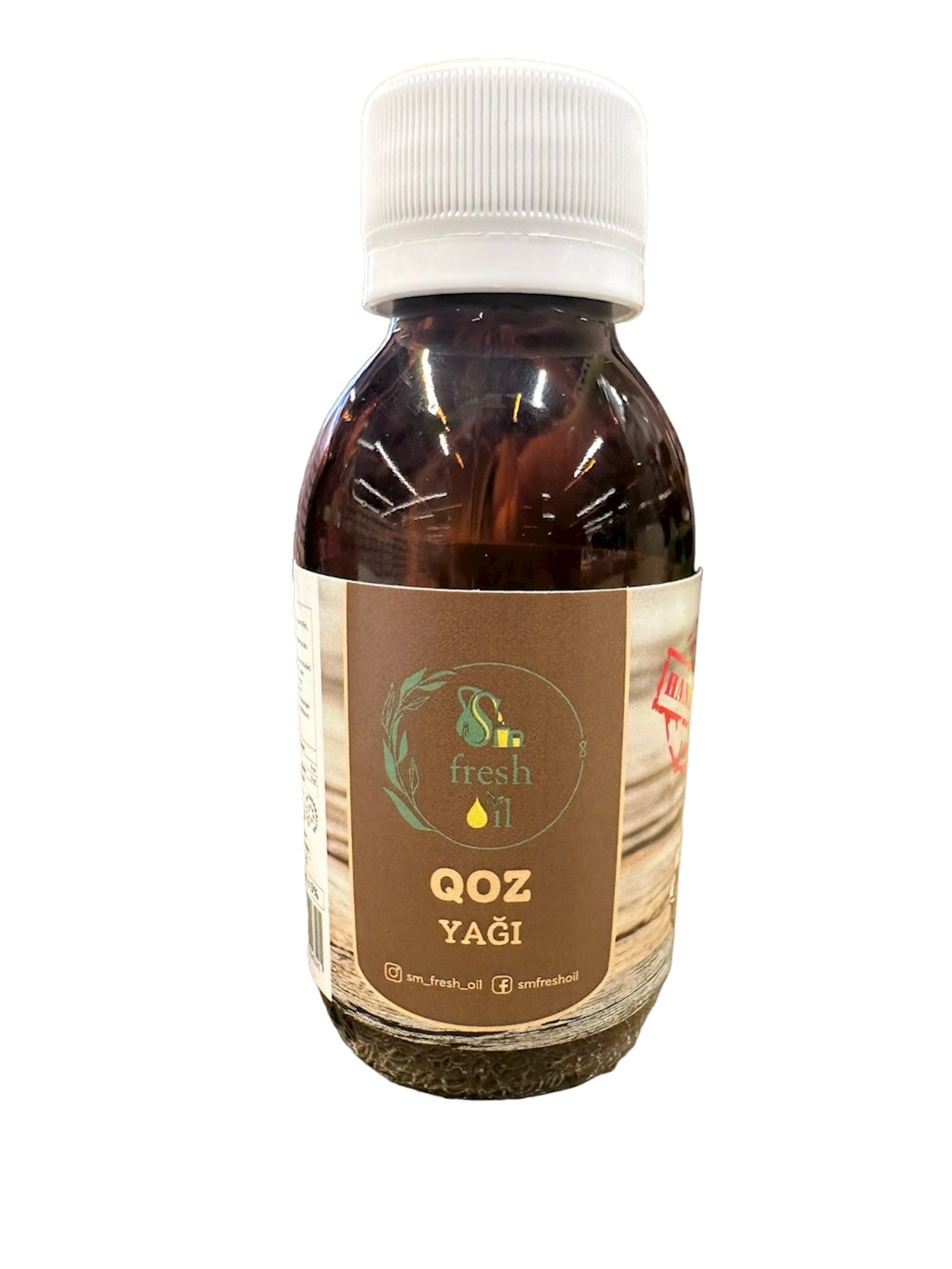 Qoz yağı SM Fresh oil, 100 ml