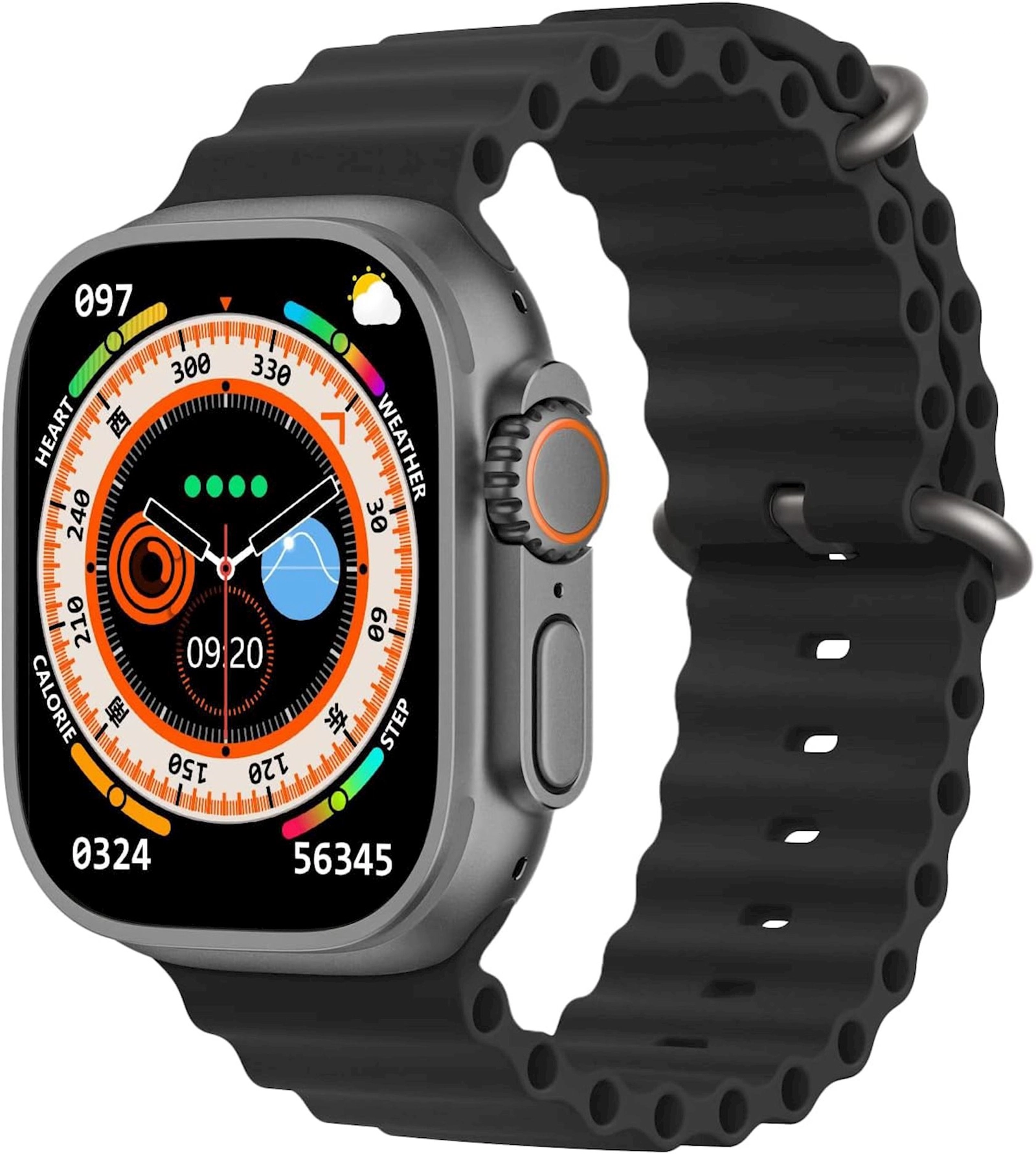 Ağıllı saat Smart Watch MC79 Modio Black