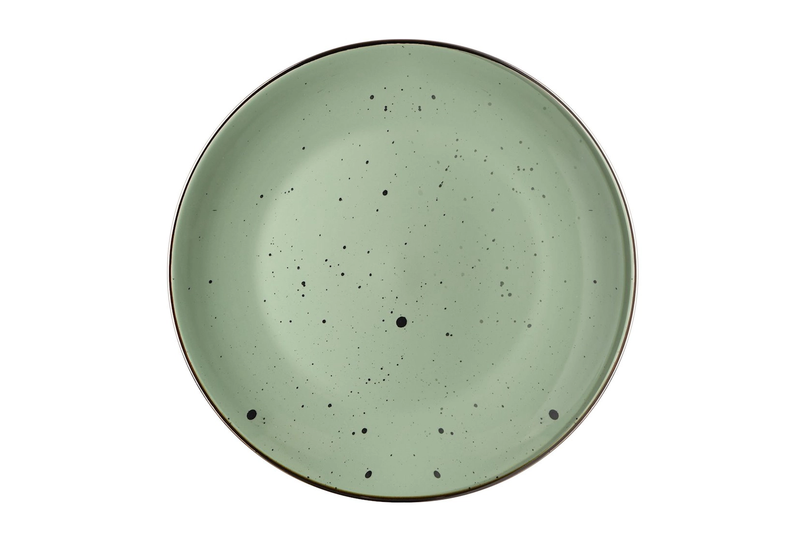 Desert üçün boşqab Ardesto Bagheria AR2926GGC, 26 sm, keramika, yaşıl