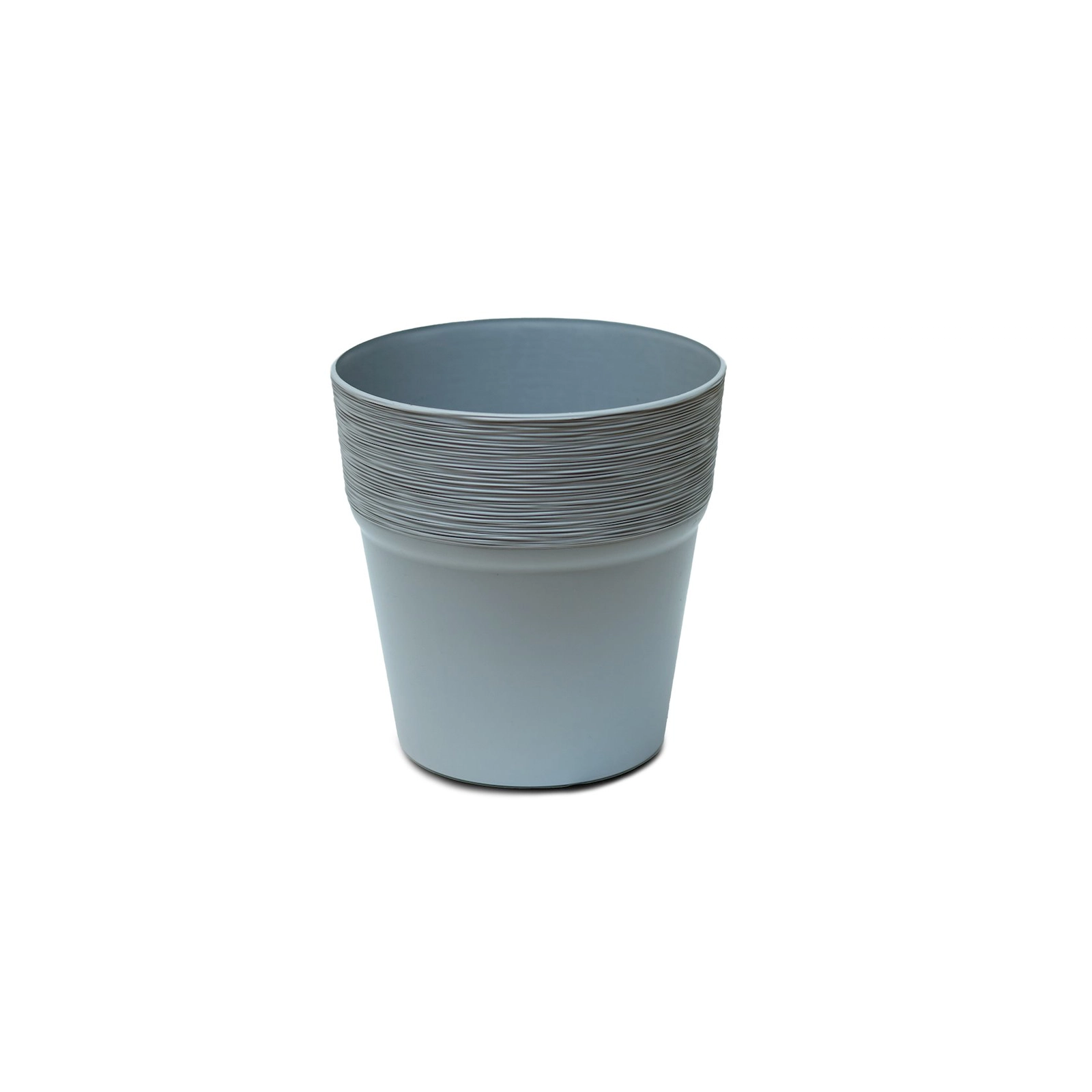 Bitkilər üçün dibçək Prosperplast DFA145, boz, 14.5x14.8 sm