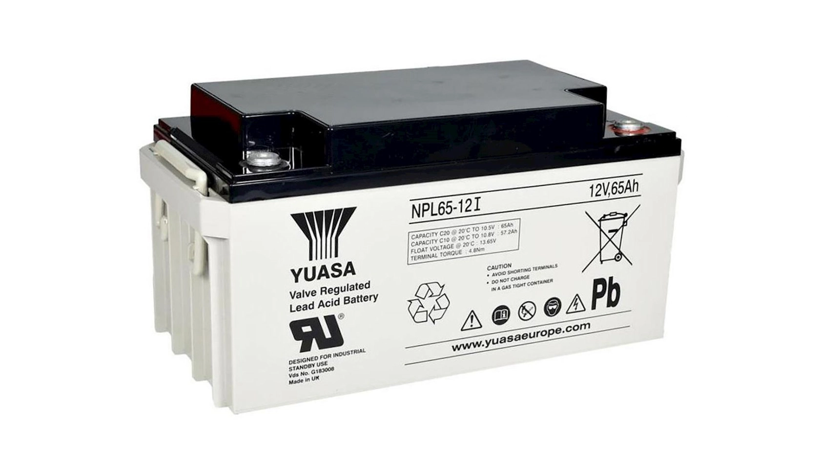 Akkumulyator üçün batareya Yuasa NPL65-12I 12V 65Ah