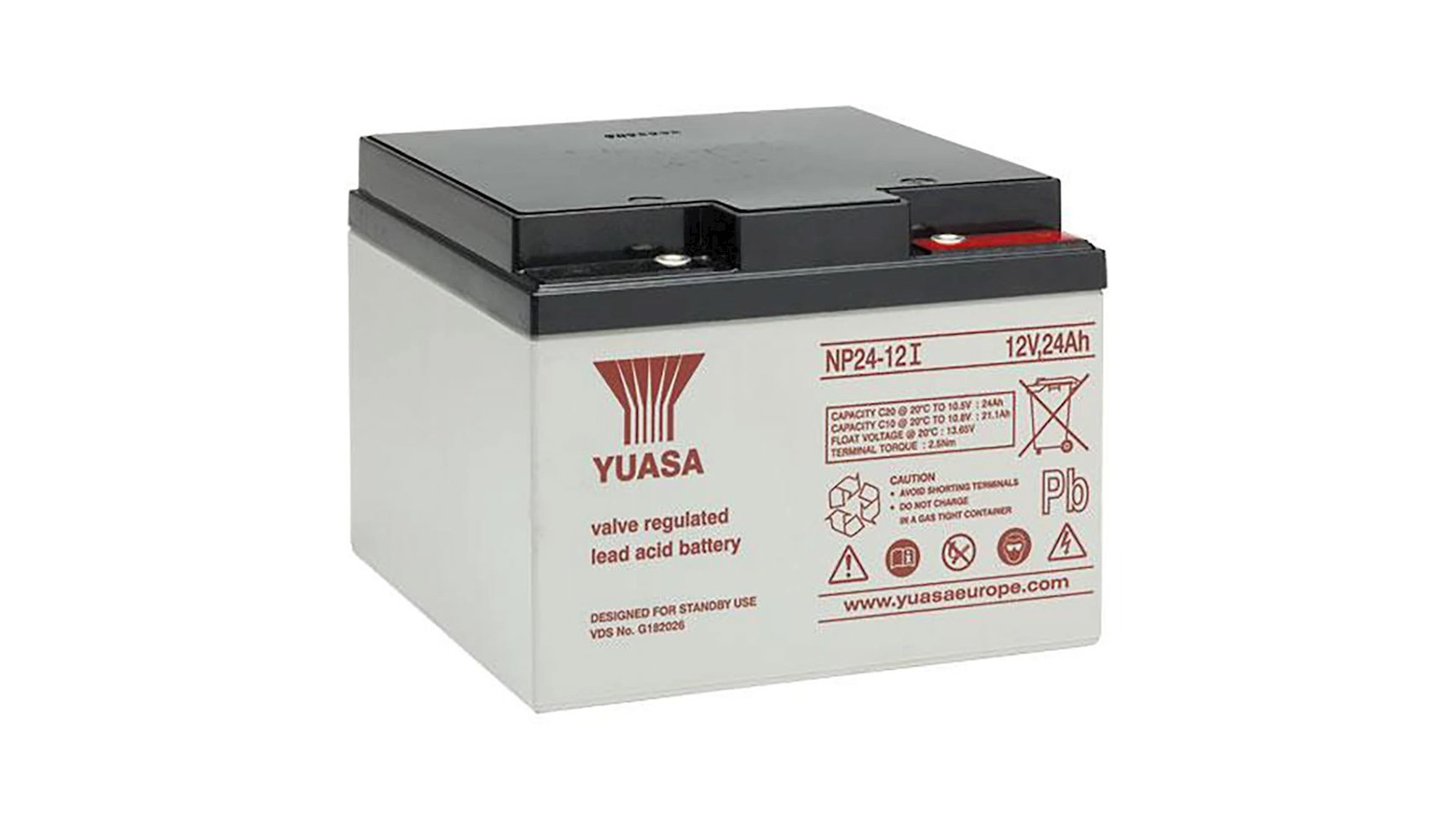 Akkumulyator üçün batareya Yuasa NP24-12I 12V 24Ah