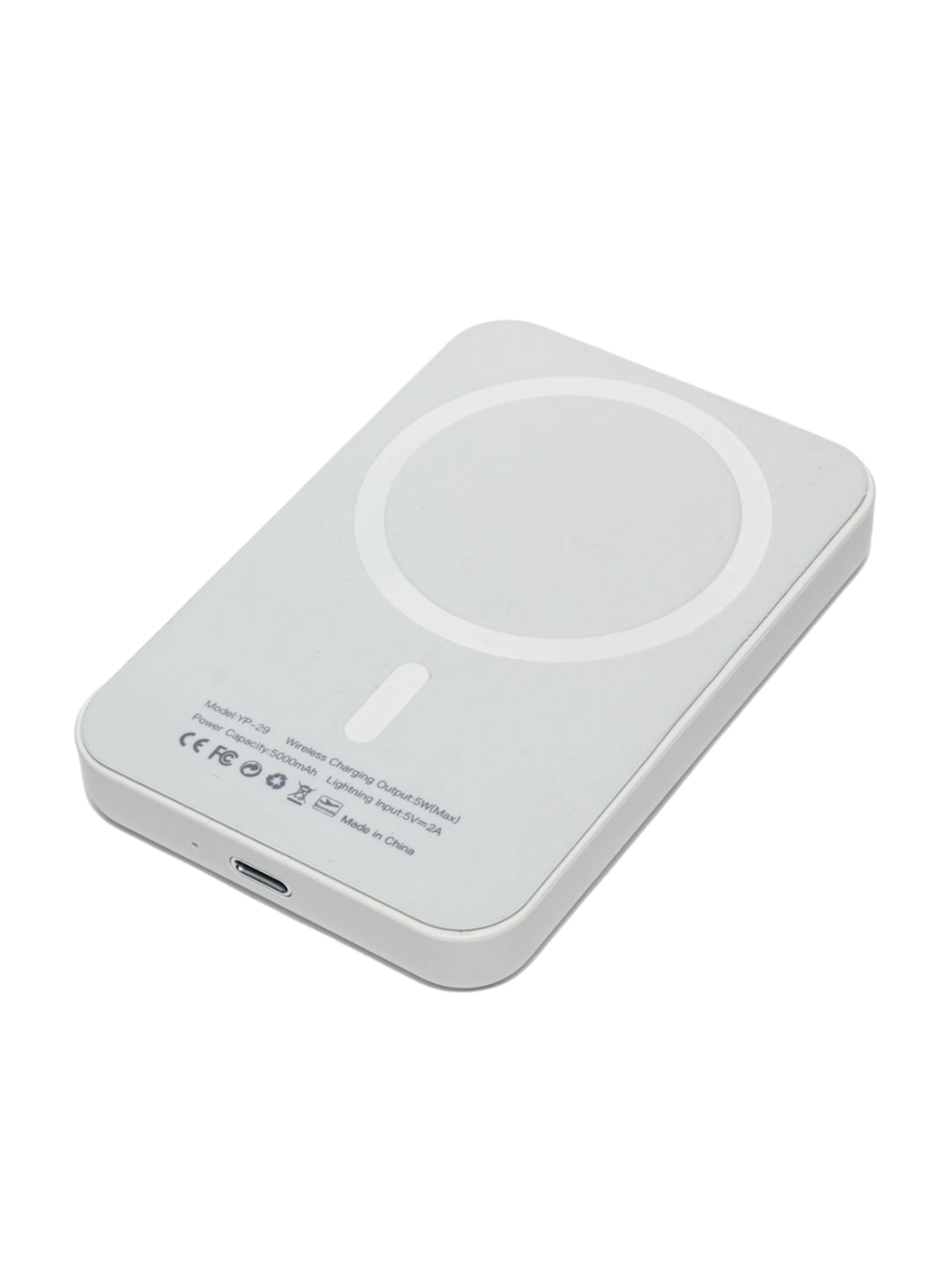 Xarici akkumulyator Yesido YP29 MagSafe Power Bank 5000mAh White