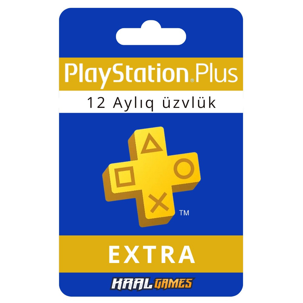 Abunə PS Plus Extra 12 Aylıq Abunəlik (PS4/PS5)