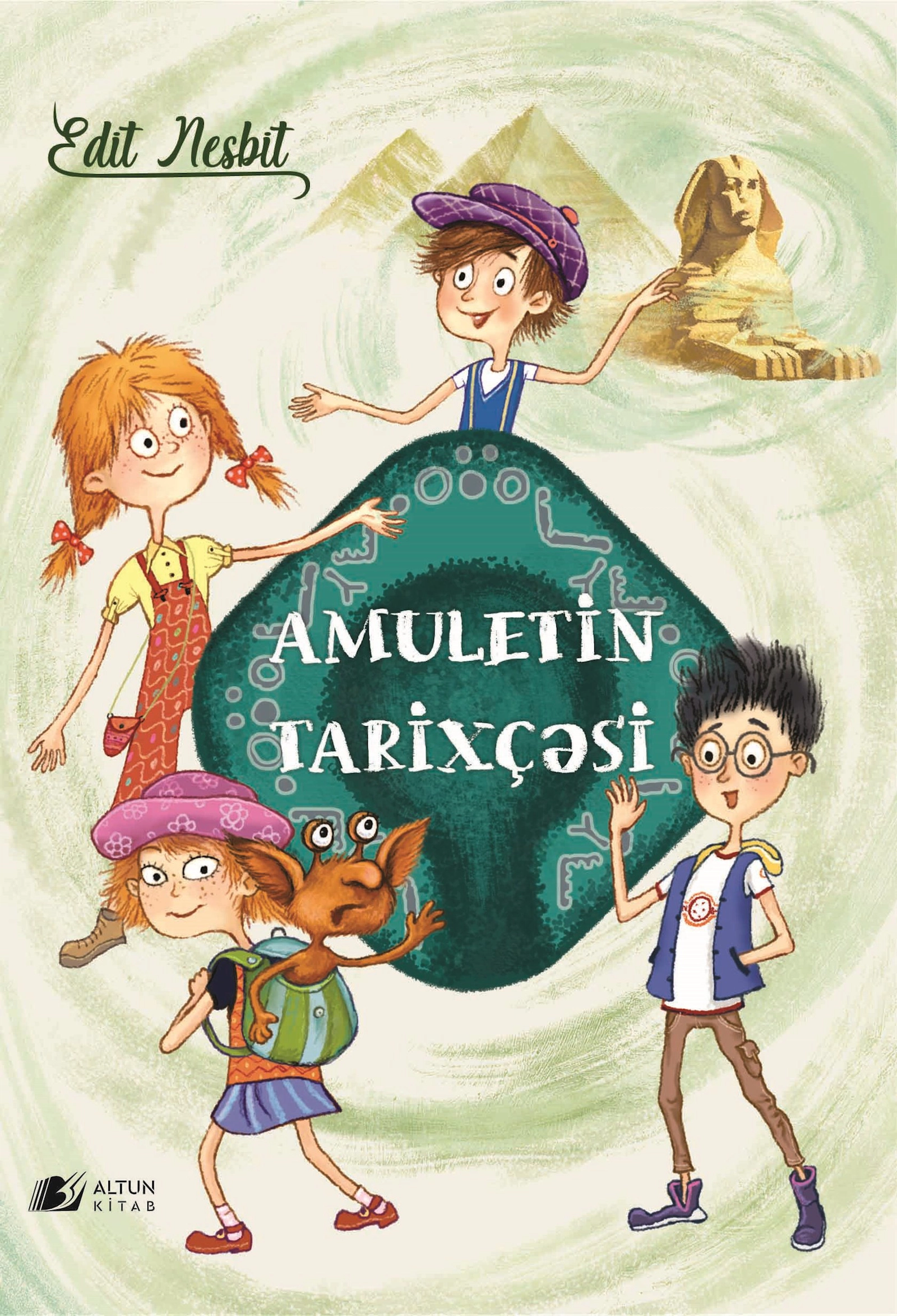 Kitab Altun Kitab Amuletin tarixçəsi, müəllif Edit Nesbit, 160 səh, 8+ yaş