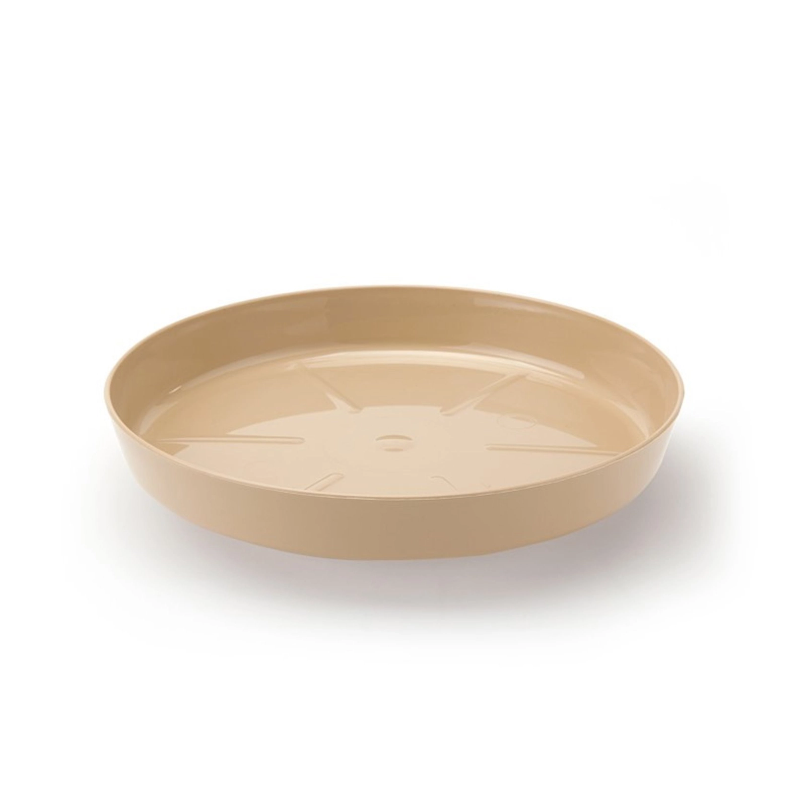 Bitkilər üçün dibçək Lamela Magnolia 2 LA603-56, diametr 12.5 sm, plastik, bej