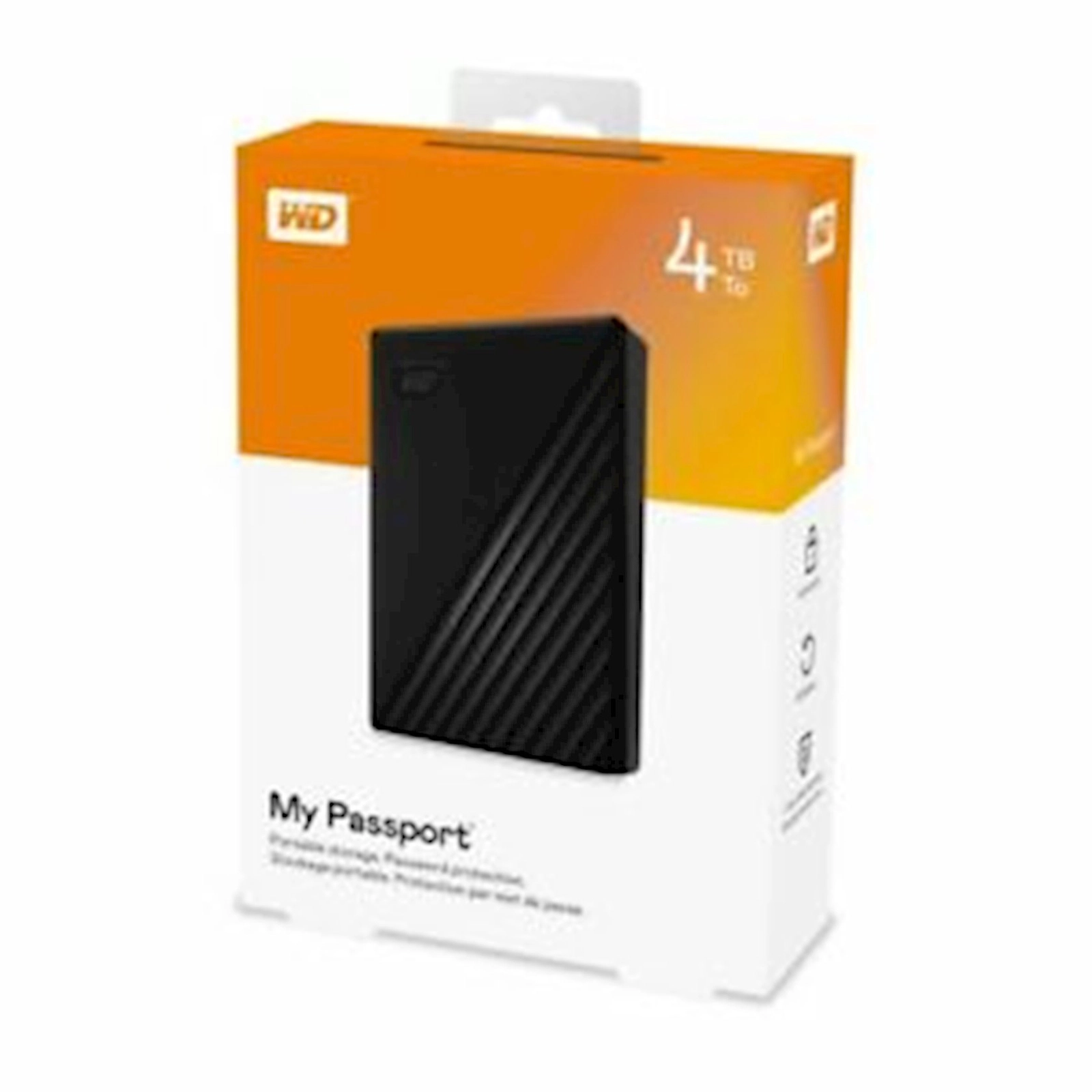 Xarici sərt disk WD My Passport 4 TB 2.5 Black