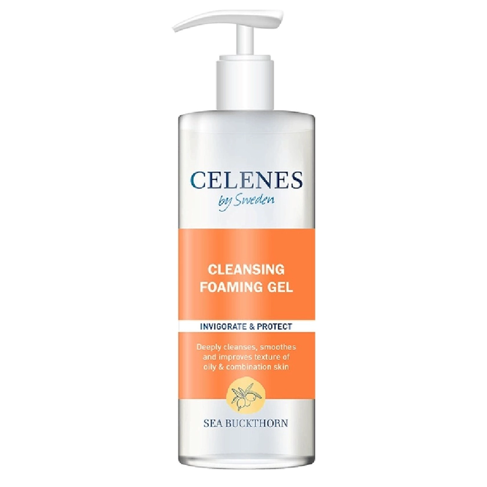 Yuyunma üçün gel-köpük Celenes By Sweden Sea Buckthorn 250 ml