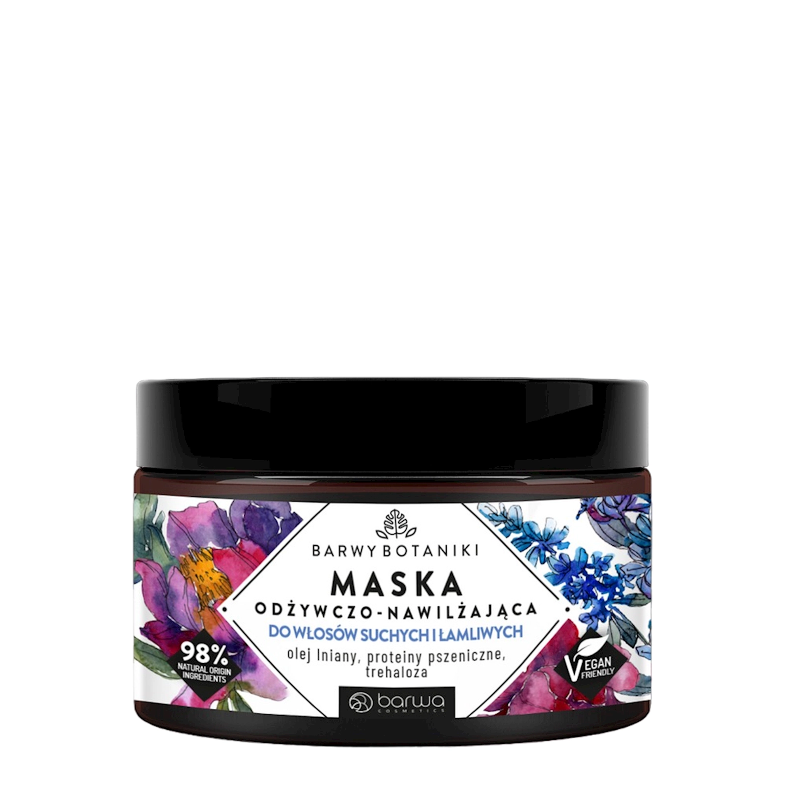 Saç üçün maska Barwa Cosmetics Quru Və Kövrək Saçlar Üçün 220 ml