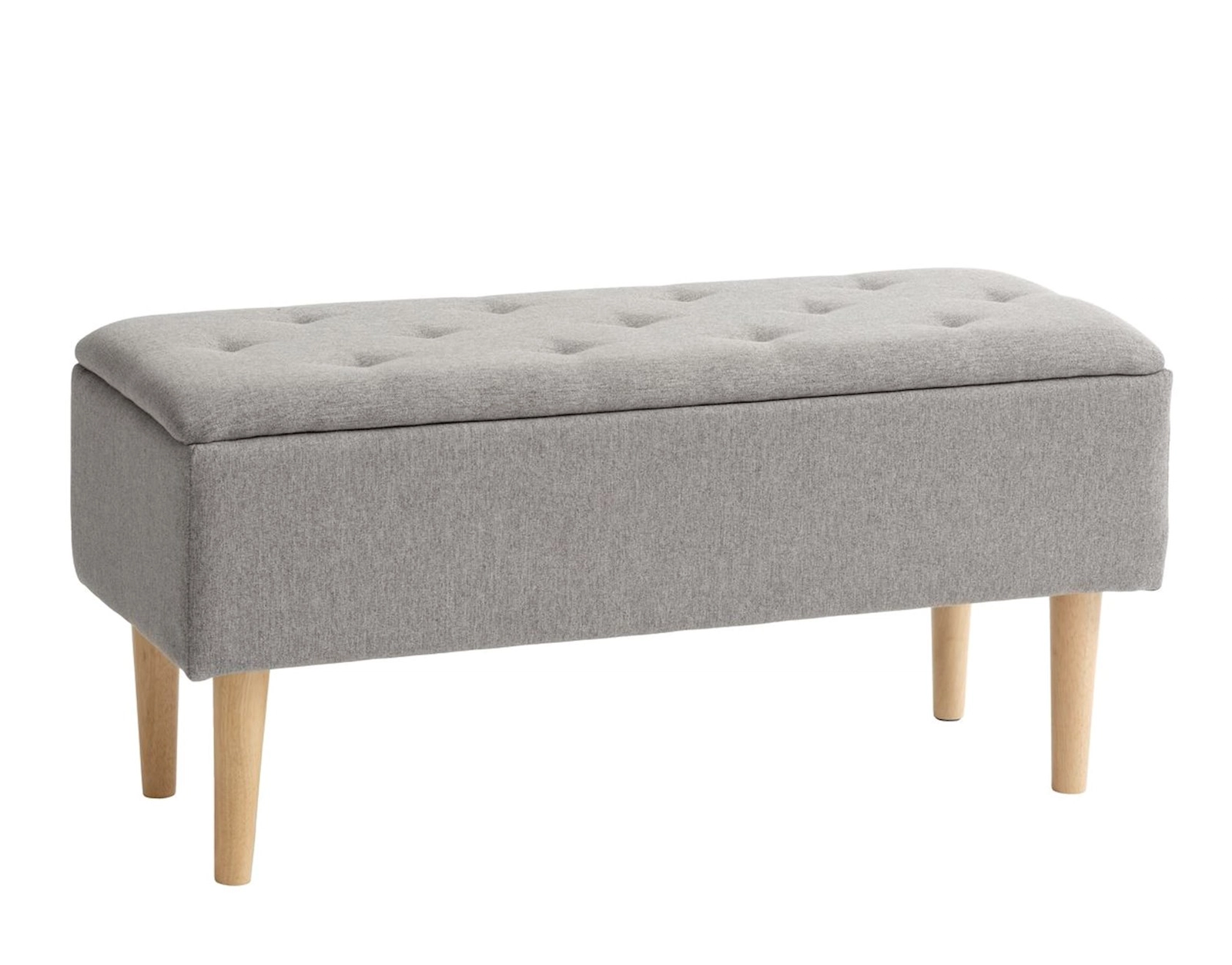 Skamya JYSK Badsted 95x45x37 sm, polyester, boz